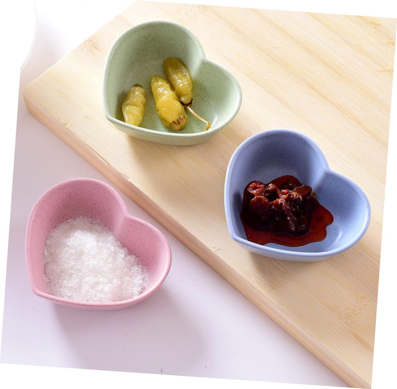 4-Piece Heart-Shaped Tasting Dishes