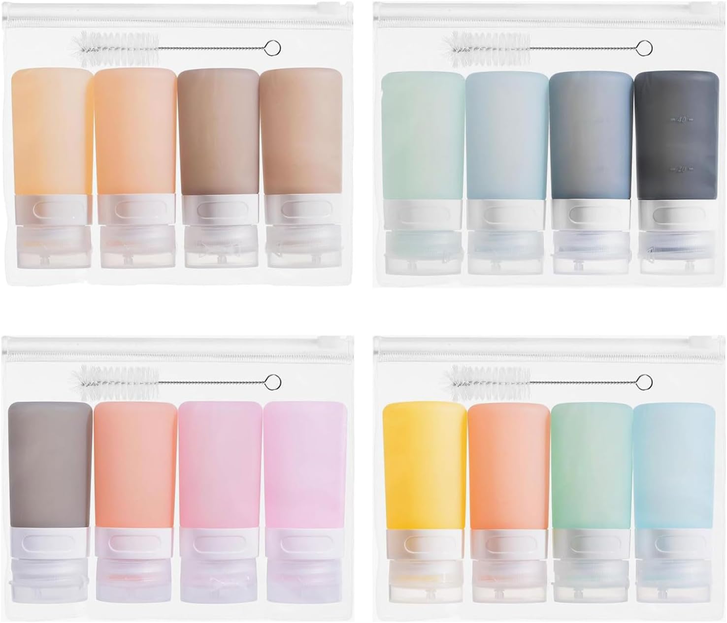 Durable Leakproof Lunch Box Condiment Squeeze Bottles