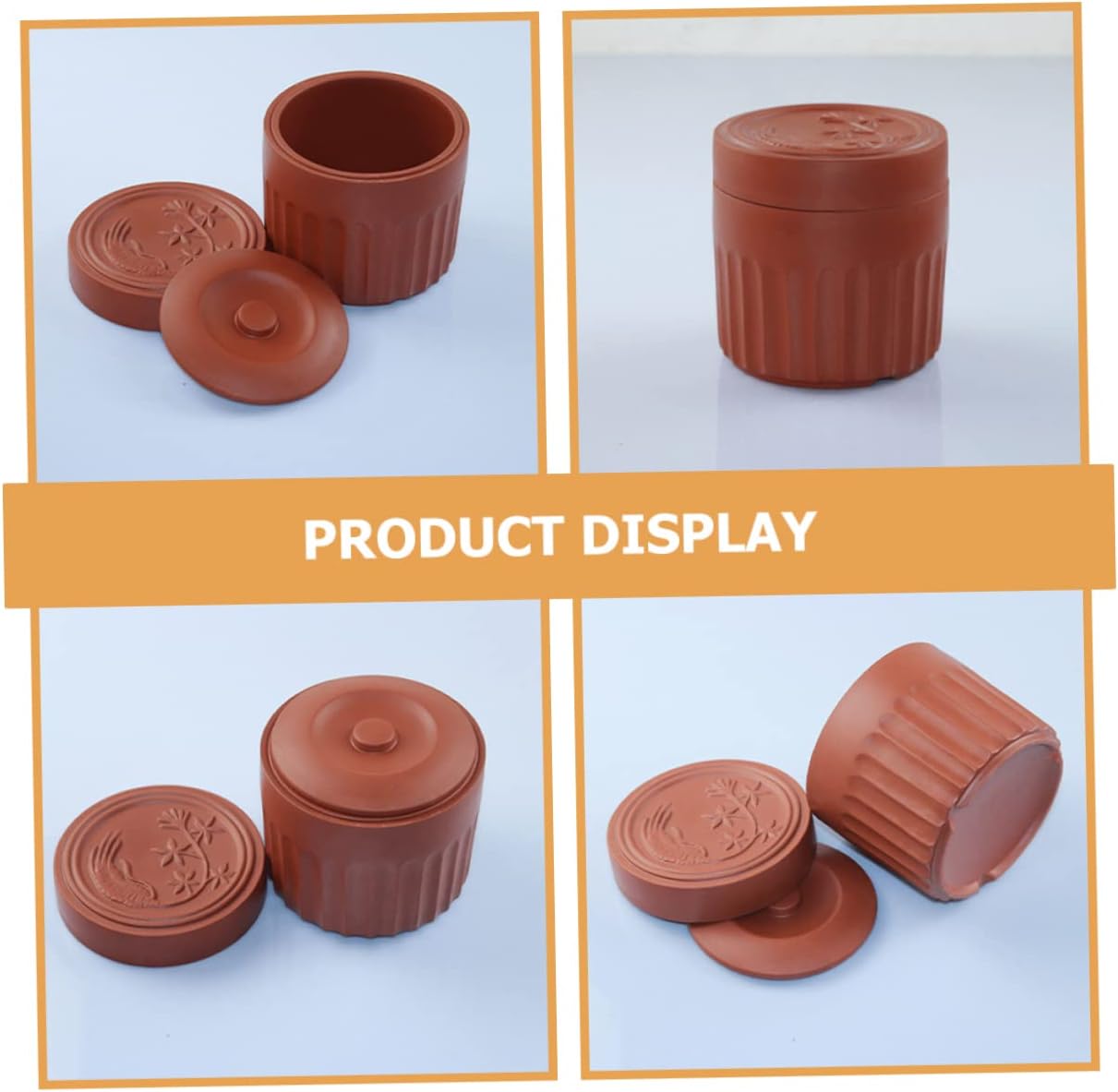 Sturdy Double Lid Cling Pot