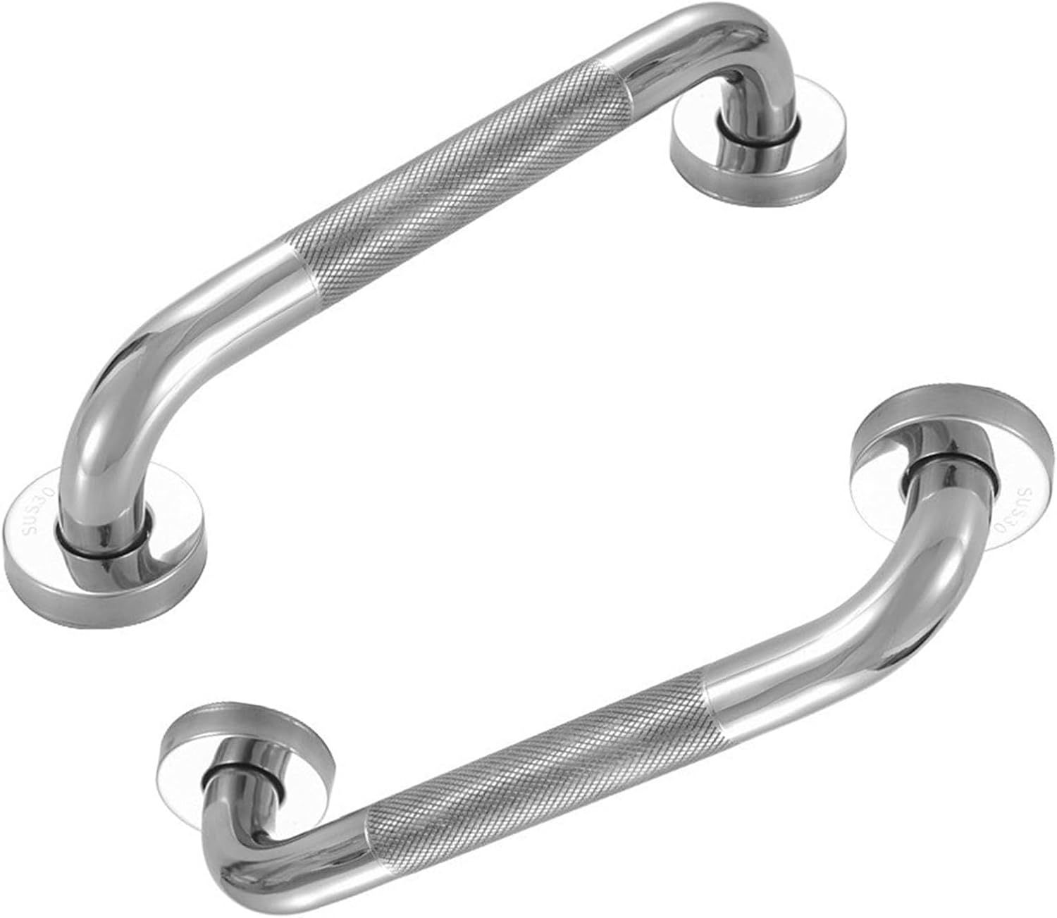 Elegant Stainless Steel Bath Grab Bars