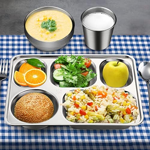 Perfect 20-Piece Stainless Steel Dinnerware Set for Home Kitchen