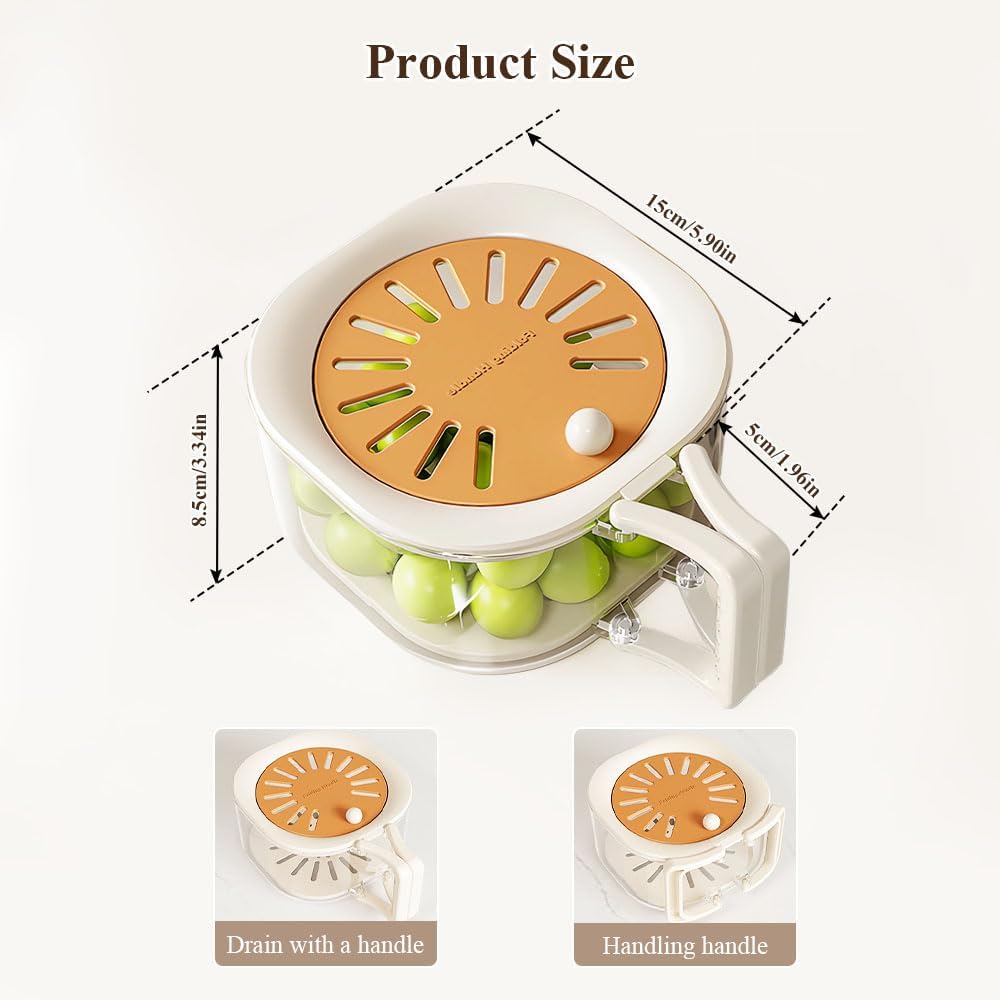 Collapsible Drainer Basket for Fruits Vegetables