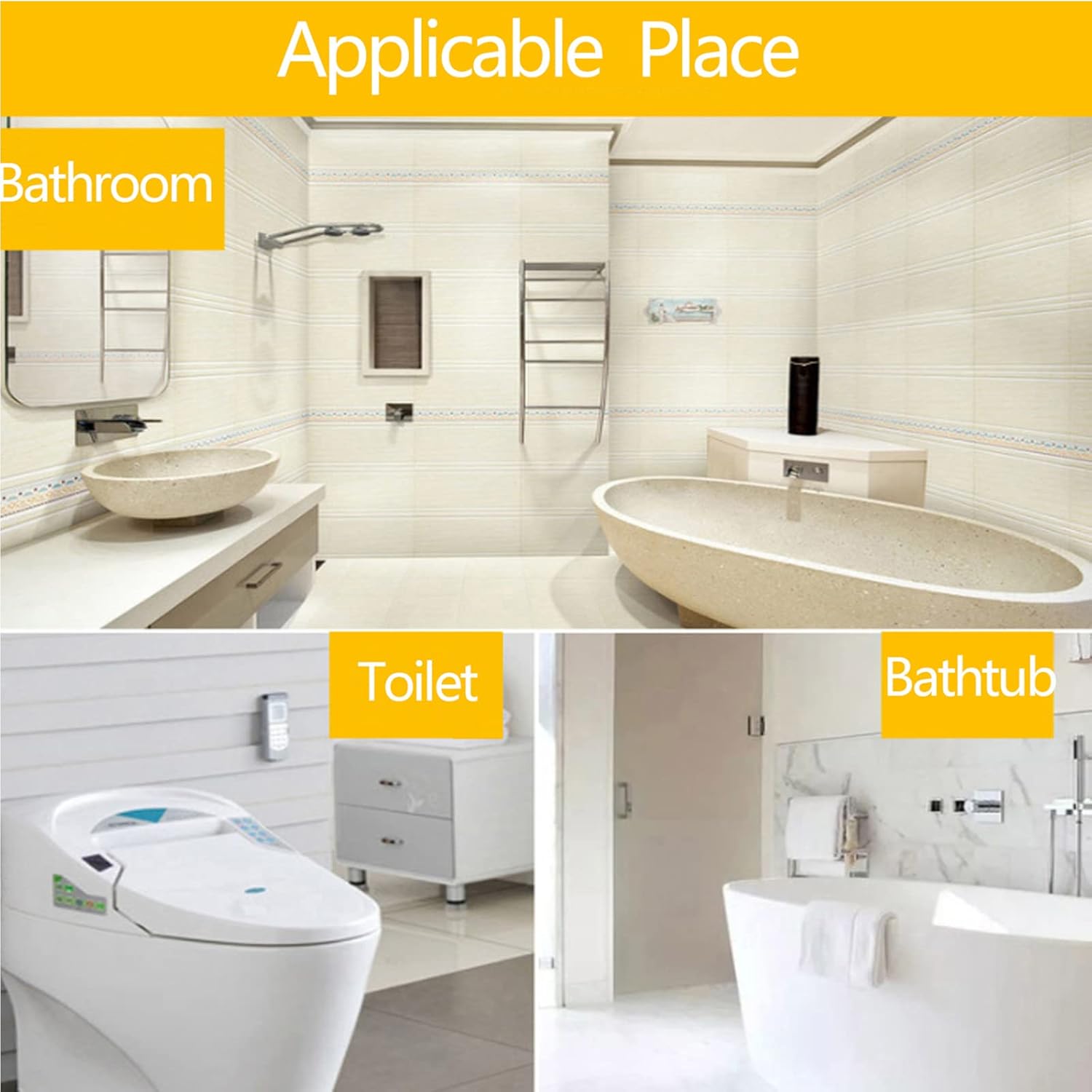 Safe Durable Bathroom Grab Rail