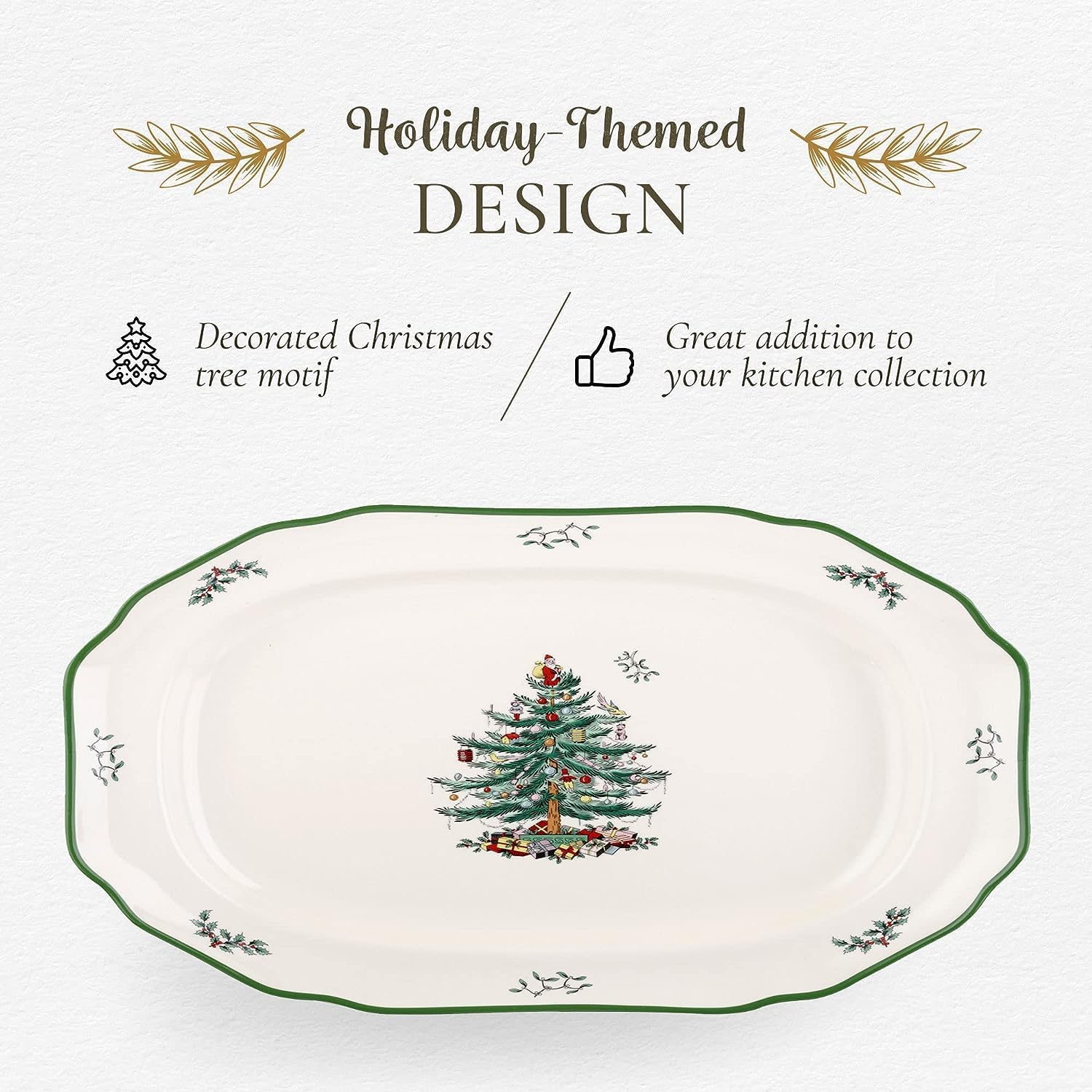 Spode Christmas Tree 14-Inch Platter