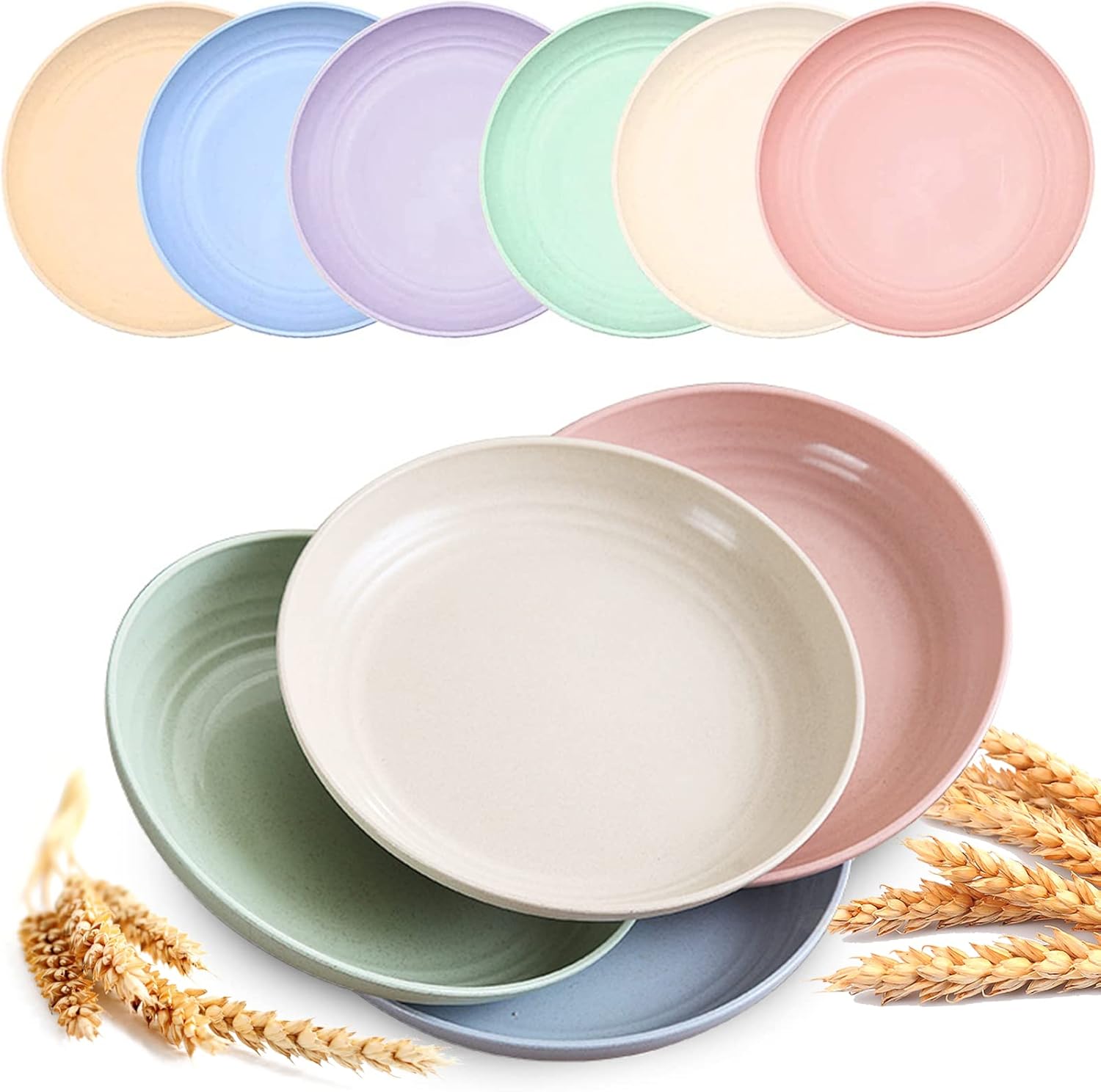 Unbreakable Dinner Plates for Camping
