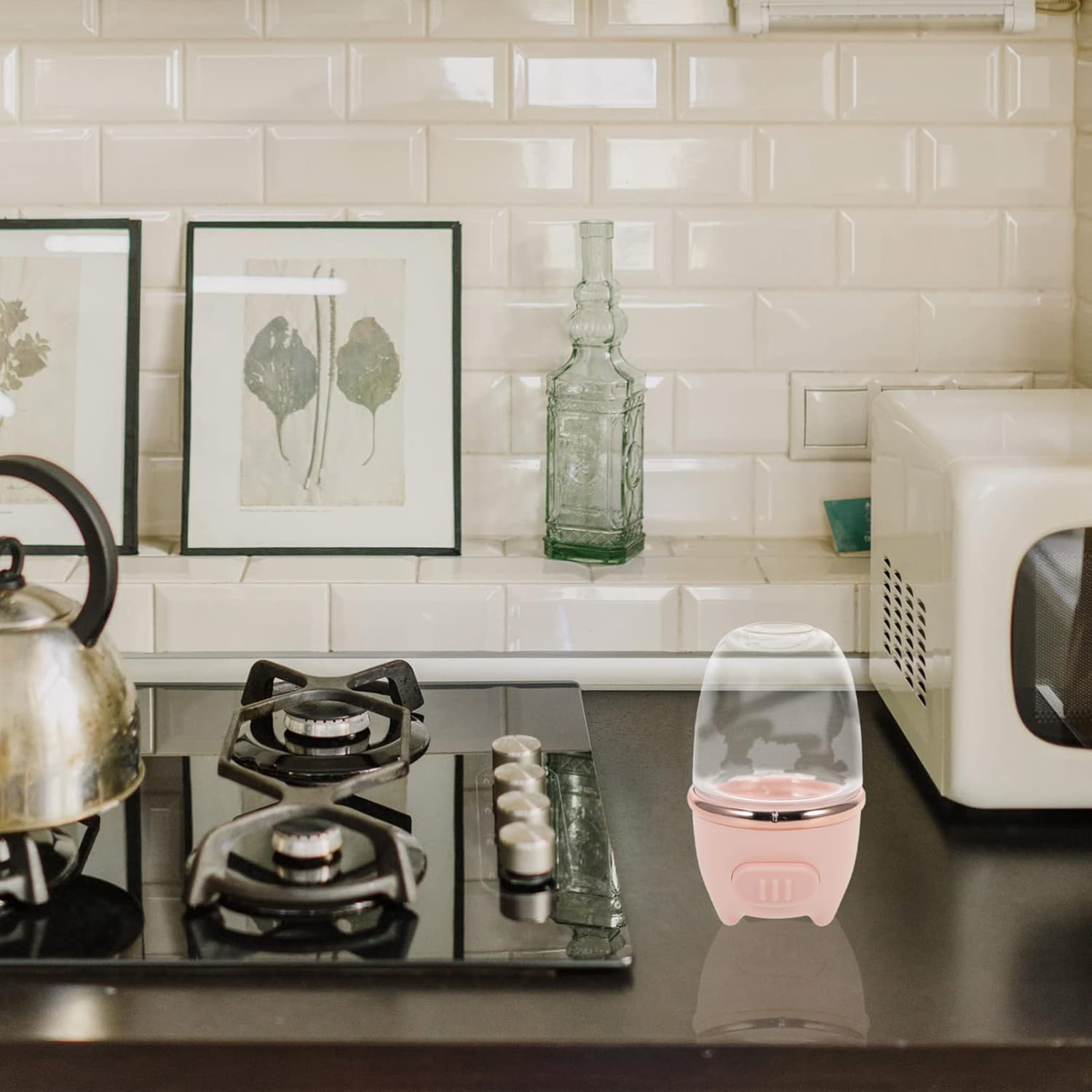 Sherchpry Push Button Salt and Pepper Dispenser Set
