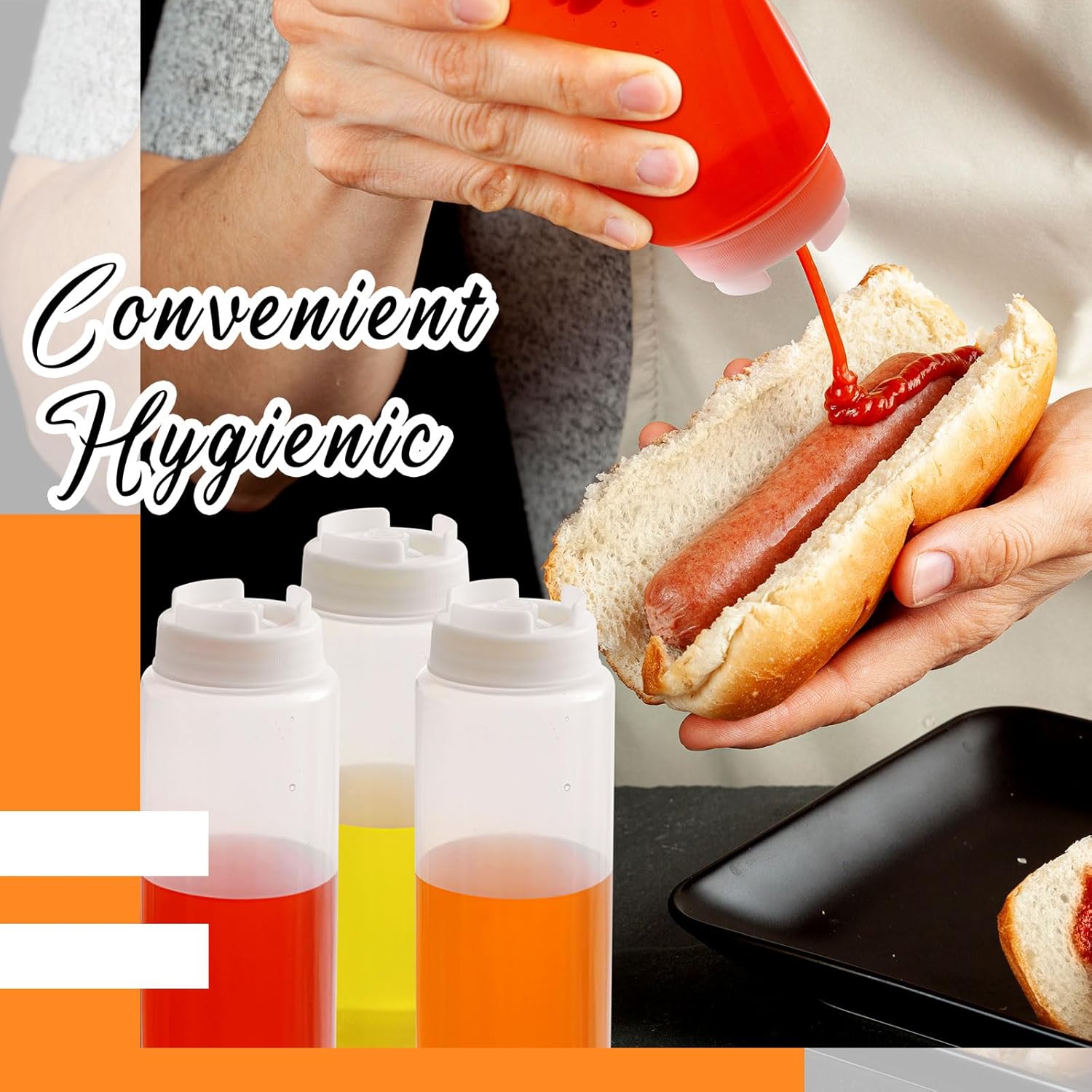 8-in-1 Squeeze Bottle Set