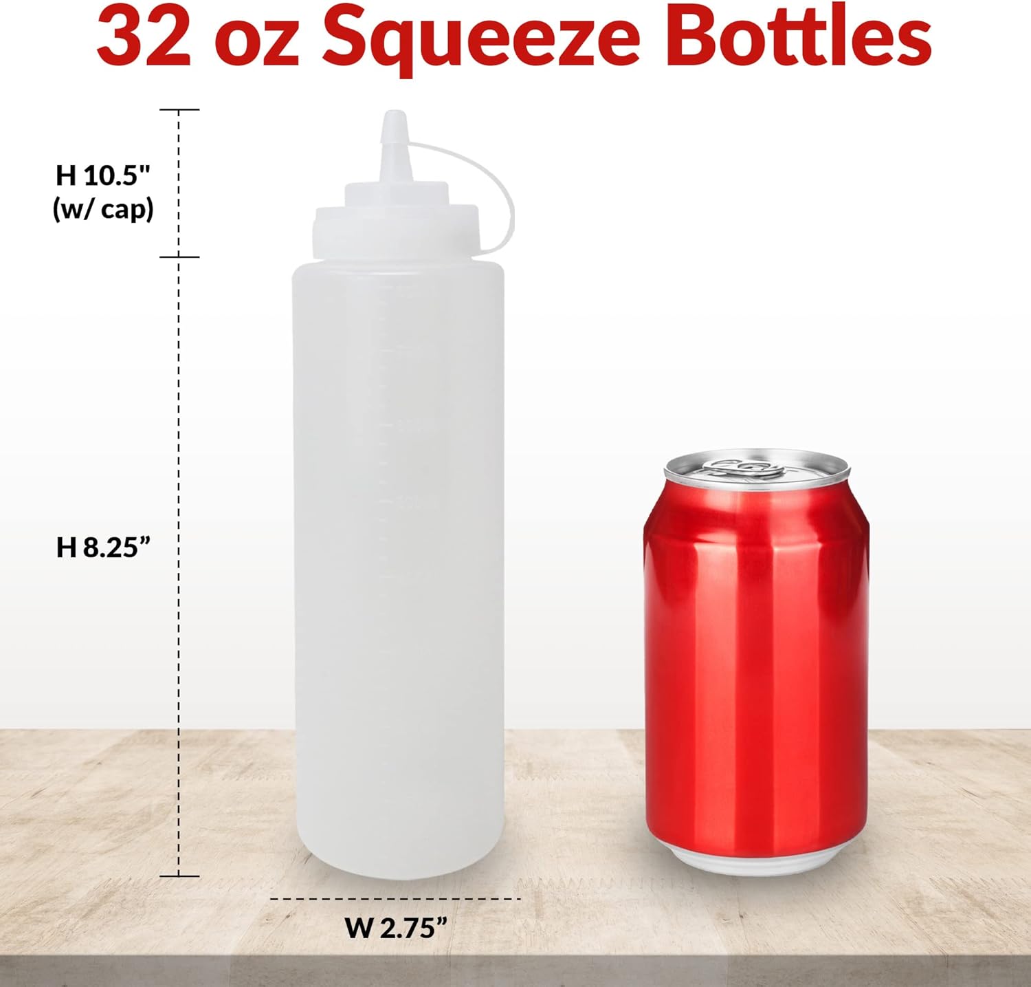 Reli 32 oz Squeeze Bottles