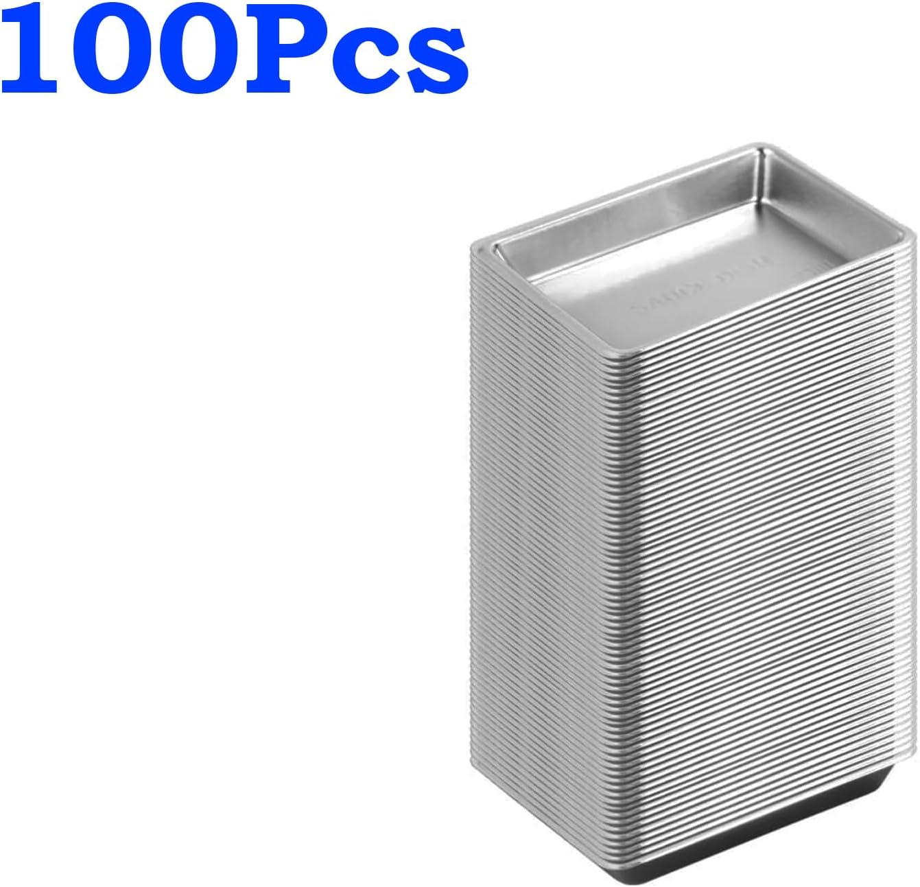 Mantouxi 100Pcs Disposable Dinnerware Dishes Stackable Eco-Friendly