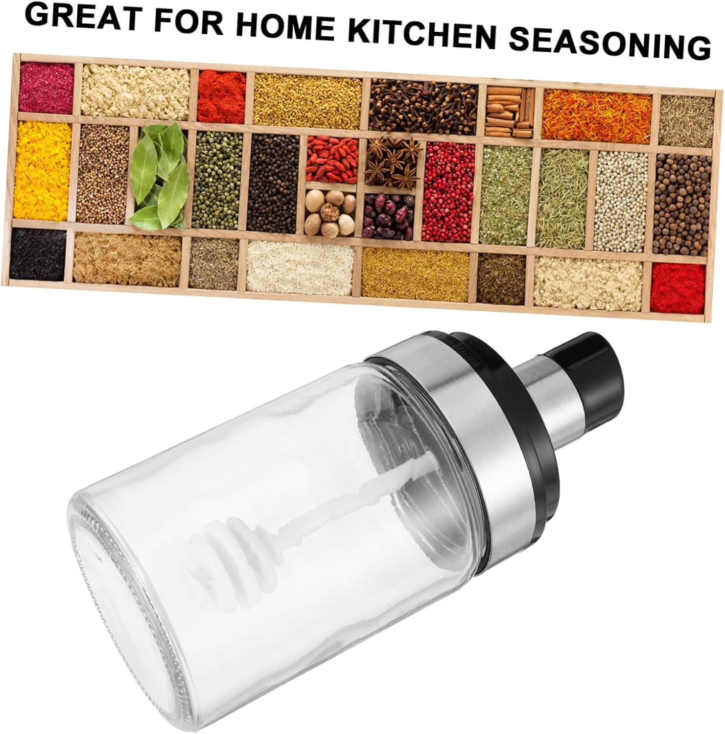 Stainless Steel Condiment Bottle 1pc