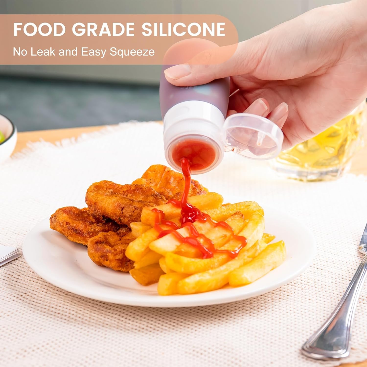 MICEBAY Condiment Squeeze Bottles