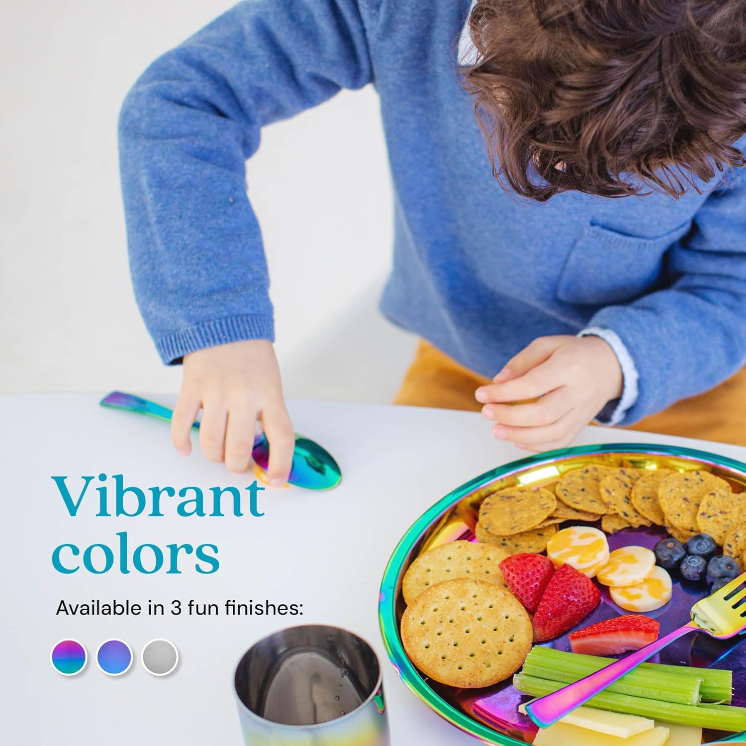 Ahimsa Non-Toxic BPA-Free Toddler Plates
