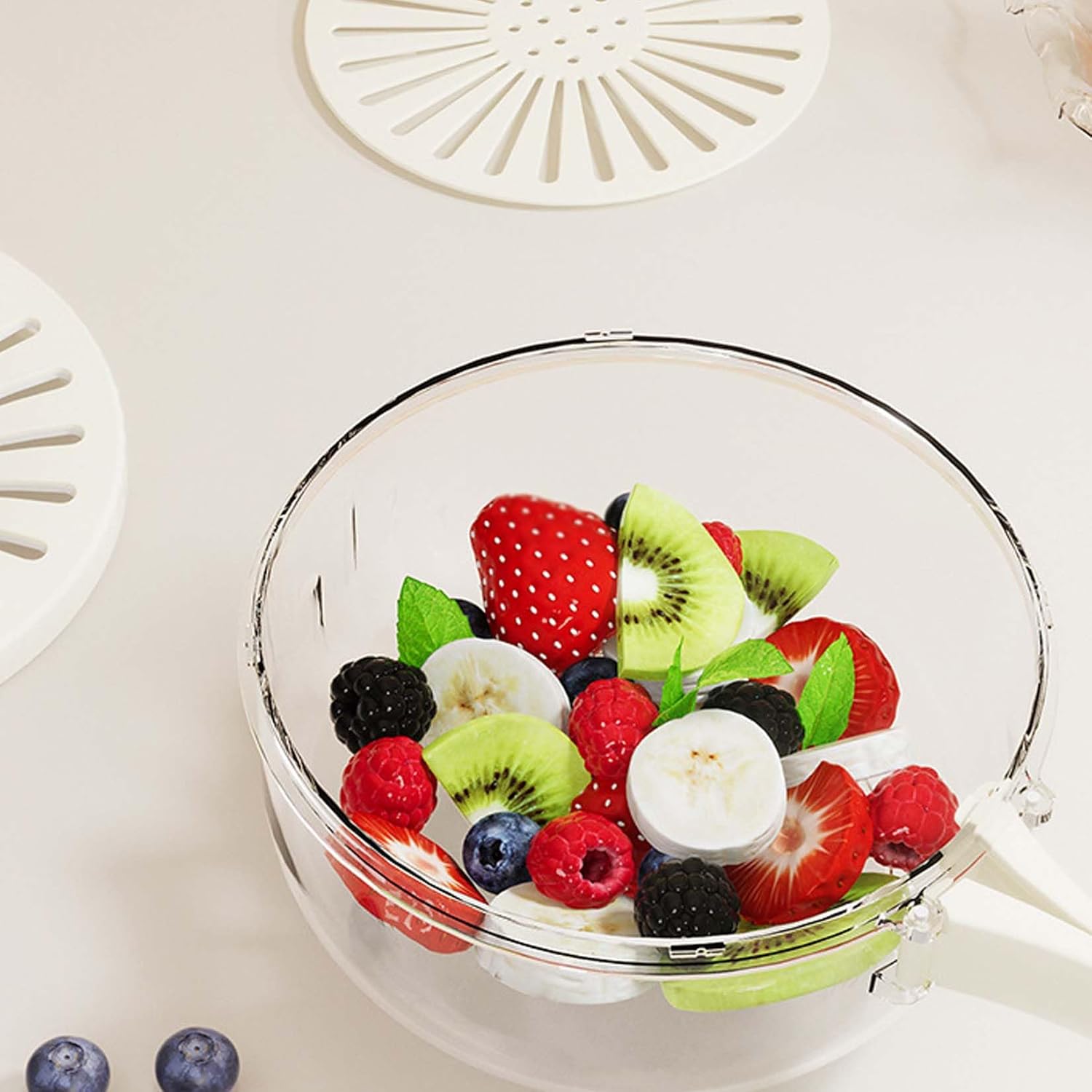 Znsjilo Multifunctional Fruit and Vegetable Washing Bowl