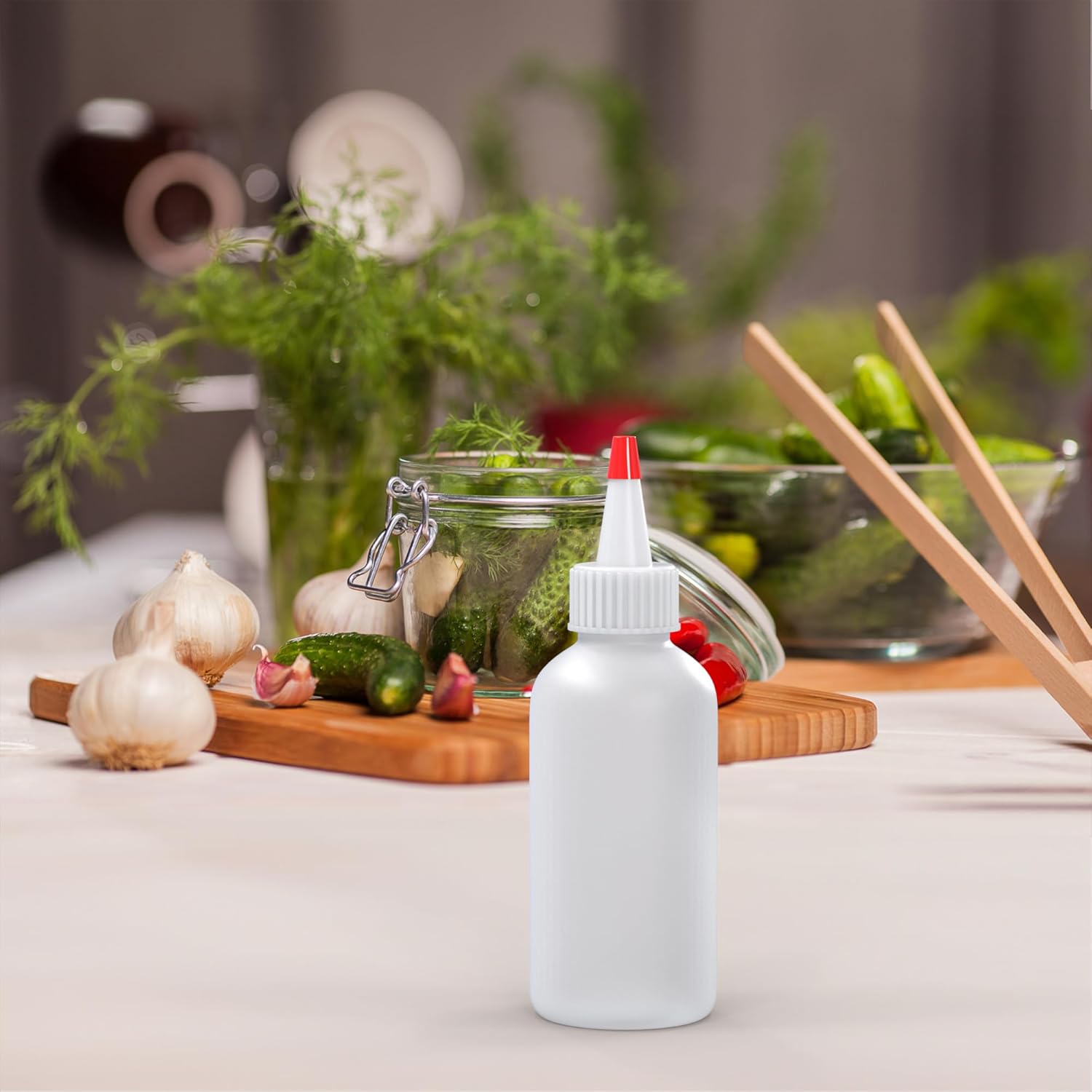 Perfect 4oz Condiment Squeeze Bottle for Kitchen and Crafts