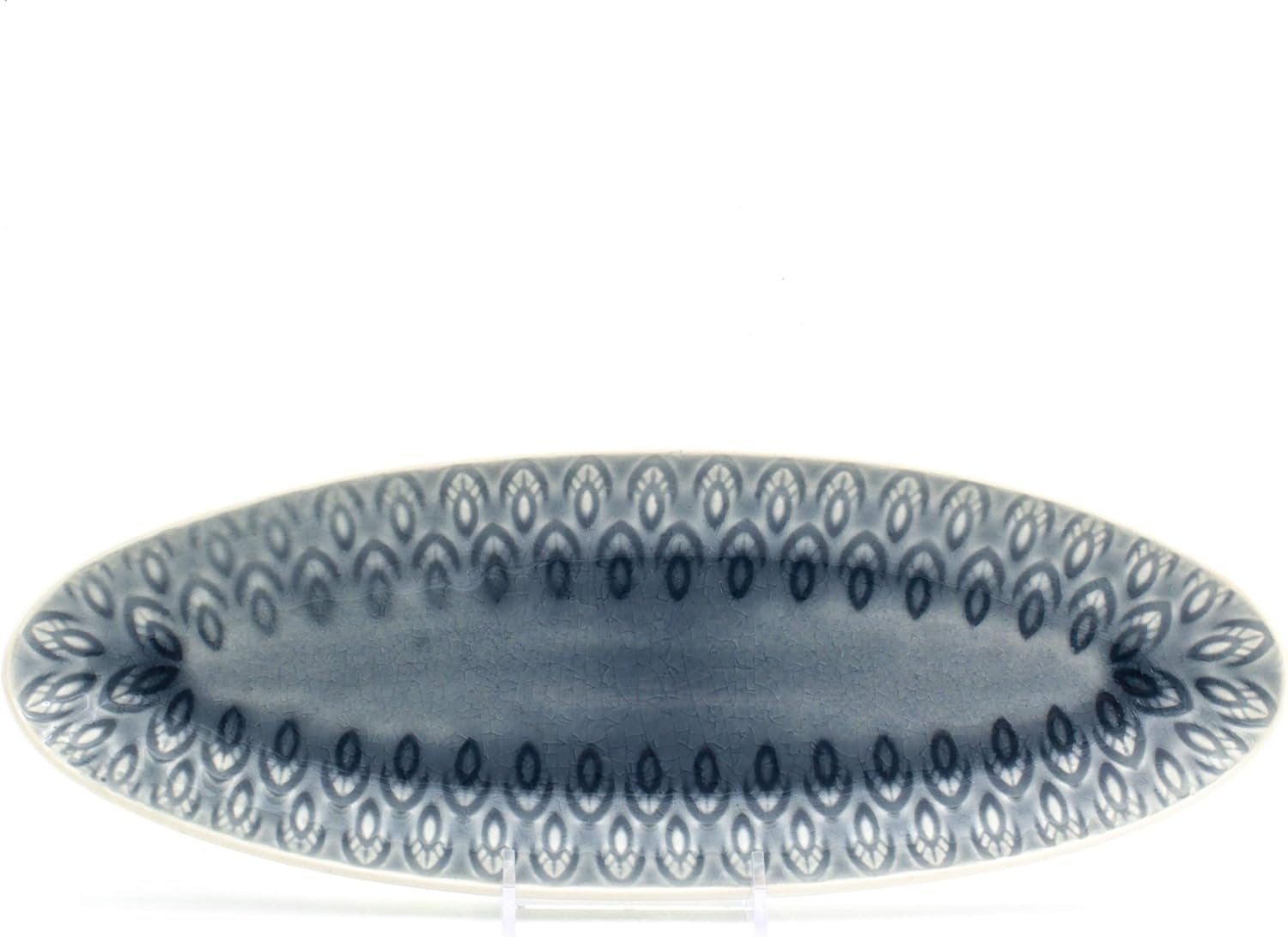 Stunning Crackle Glaze Serving Platter