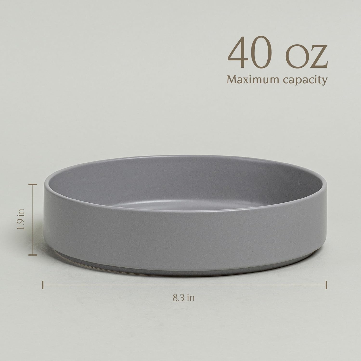 OverBac Stackable Dinner Bowl Set