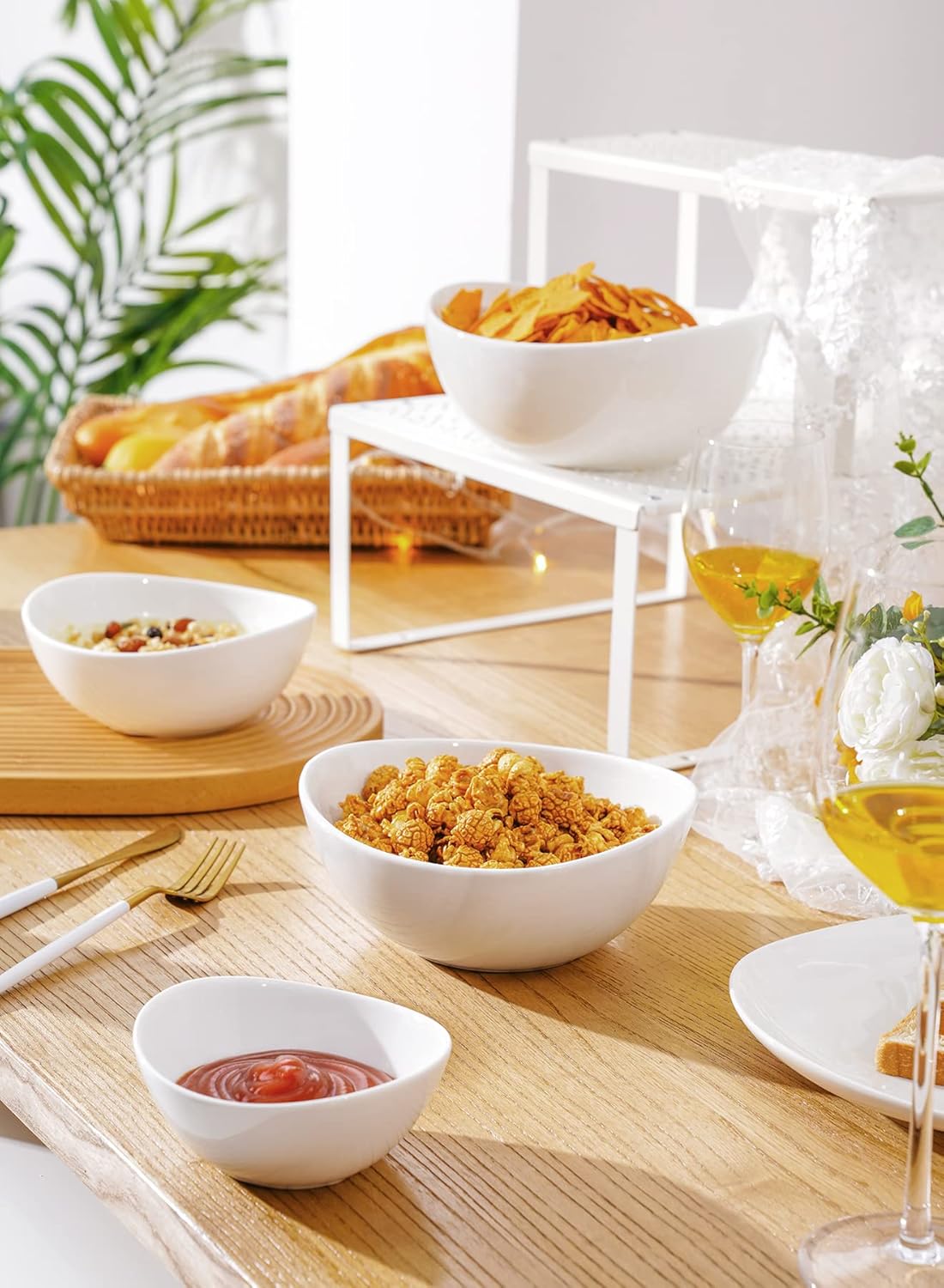 Sweese Microwave Dishwasher Safe Porcelain Serving Bowls
