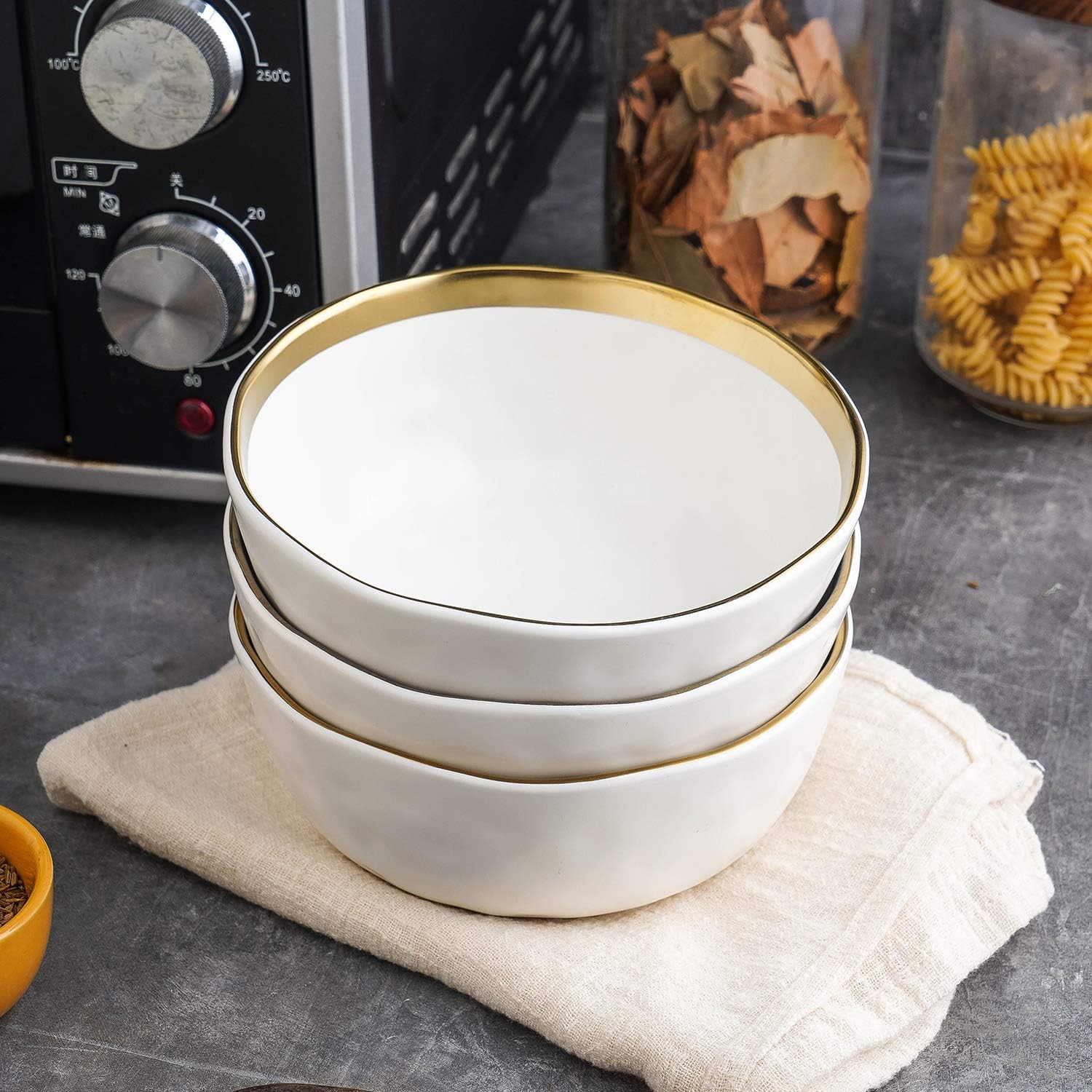 Elegant Stone Lain Modern Dinnerware Set