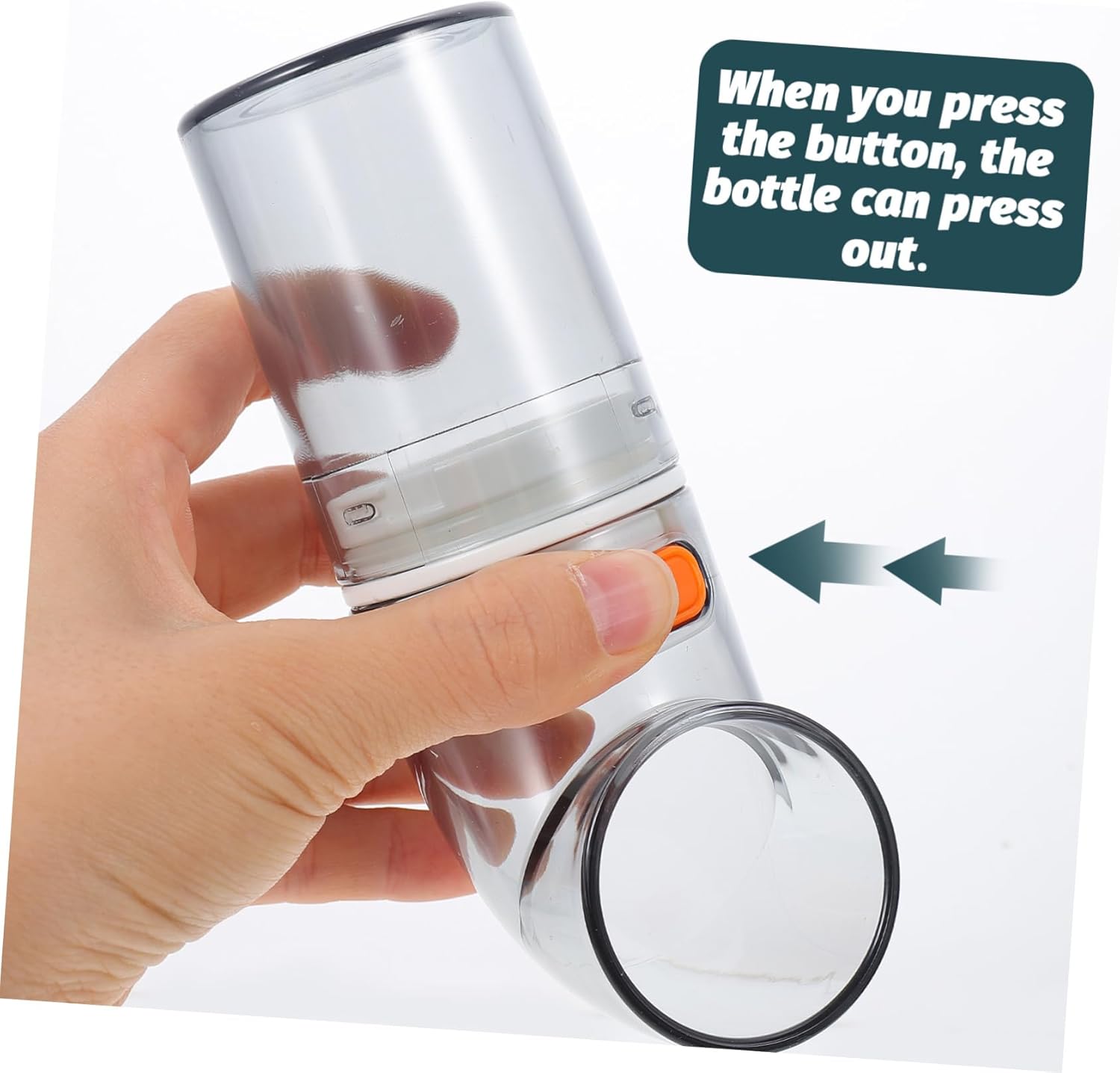 2pcs Transparent Salt Dispenser Jar with Activated Seasoning Holder 1