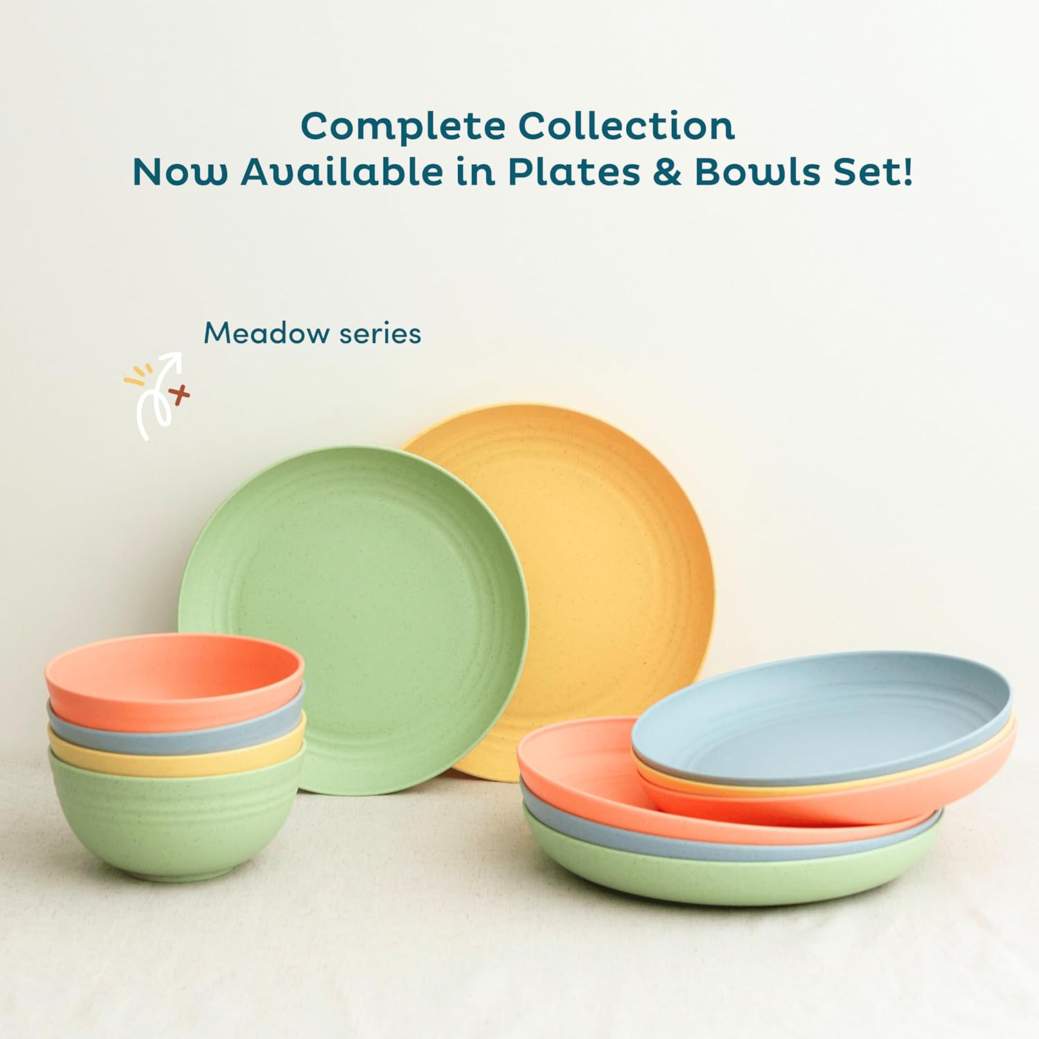 Nook Theory Wheat Straw Bowl Set of 8 26 Oz