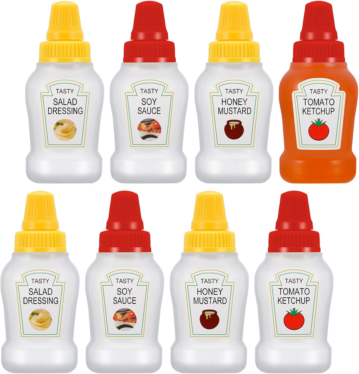Mini Ketchup Bottles Perfect for Squeeze Onto Your Menu