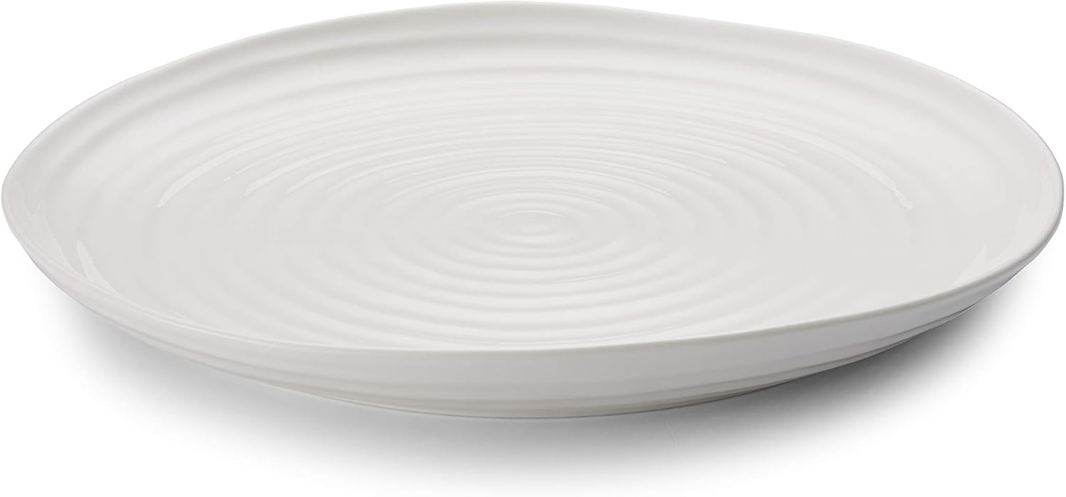 Cutest 12-inch Portmeirion Sophie Conran White Round Platter