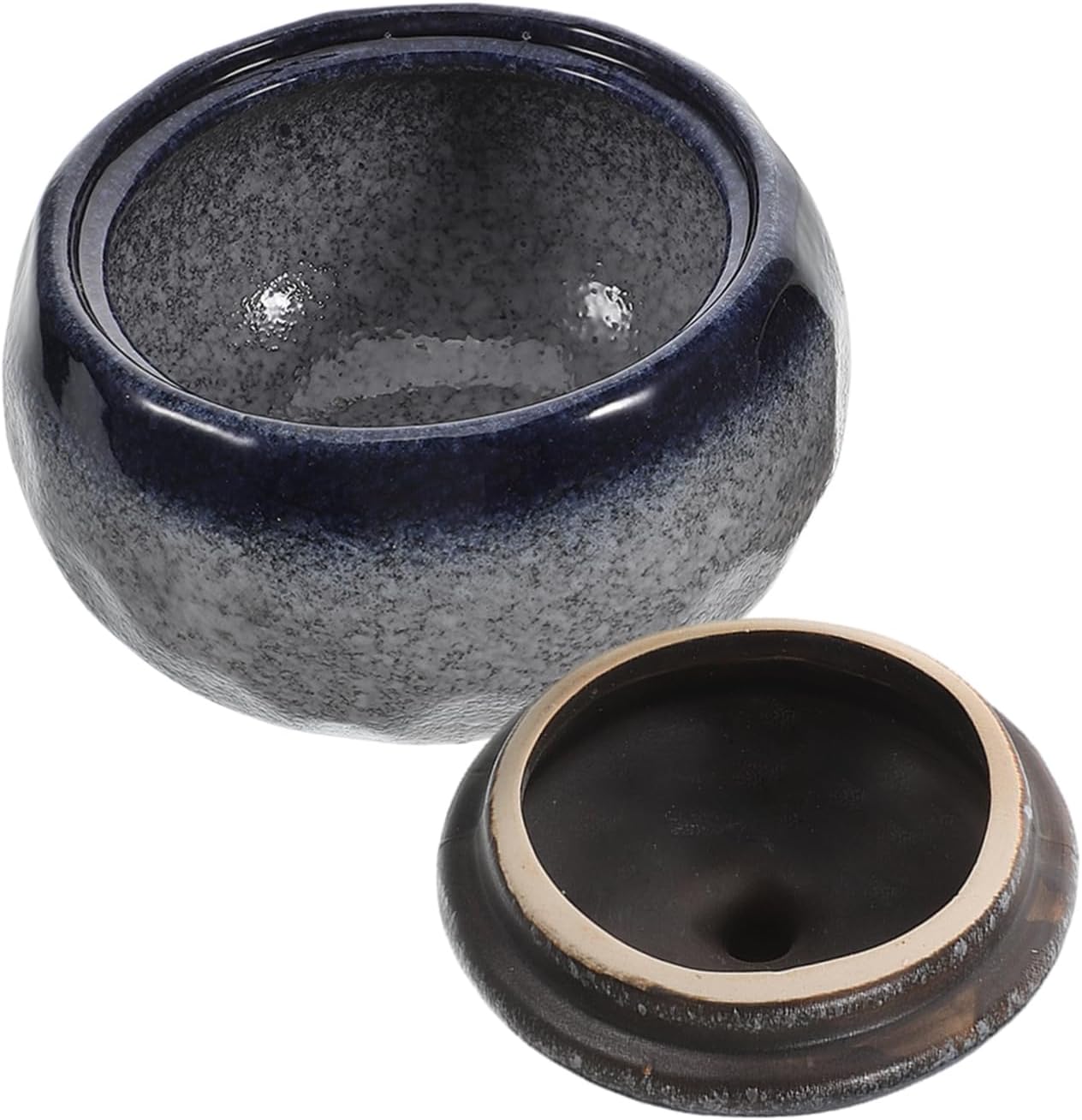 STOBAZA Japanese Ceramic Stew Bowl with Lid