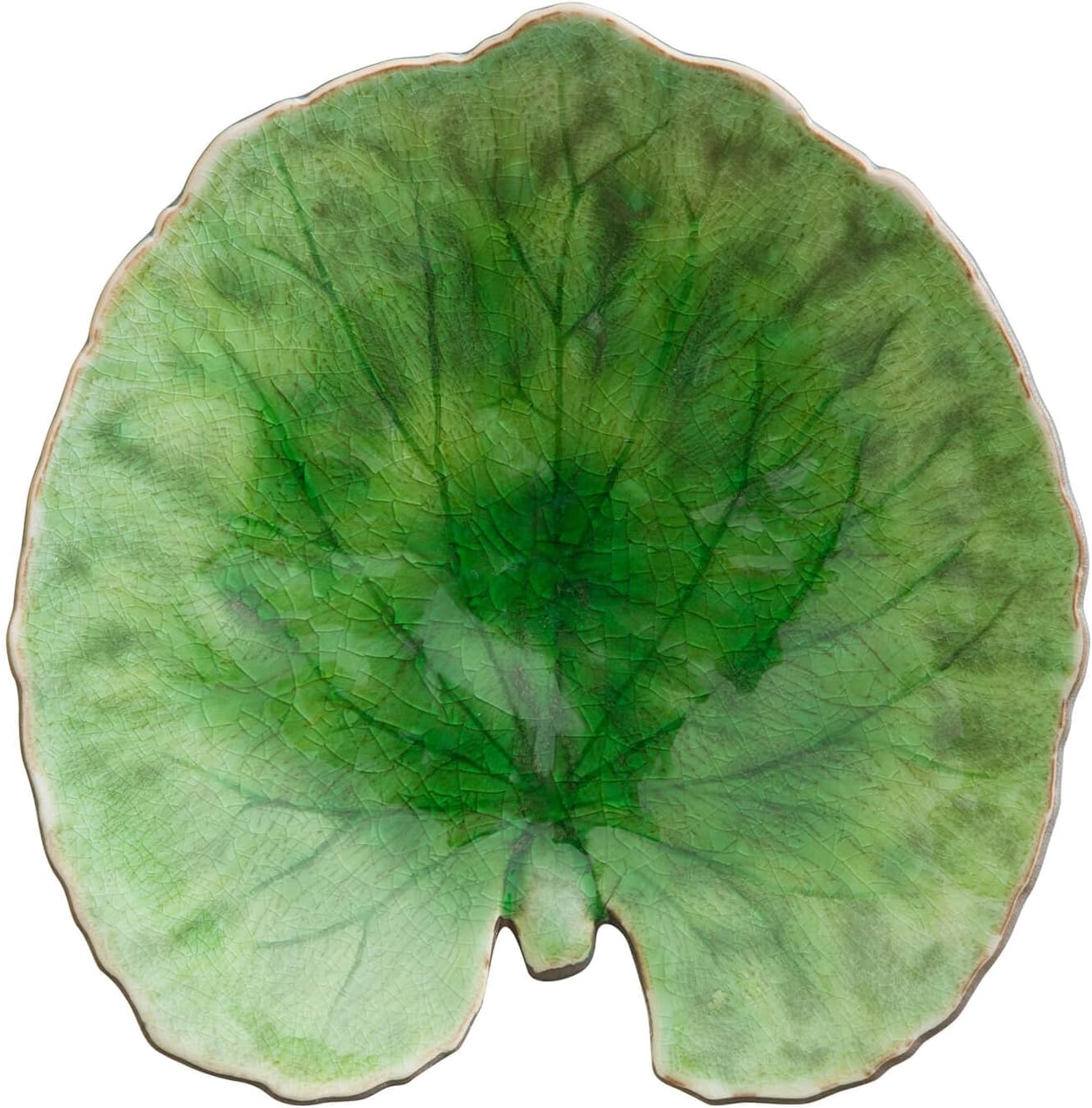 Costa Nova Alchemille Leaf Dessert Plate