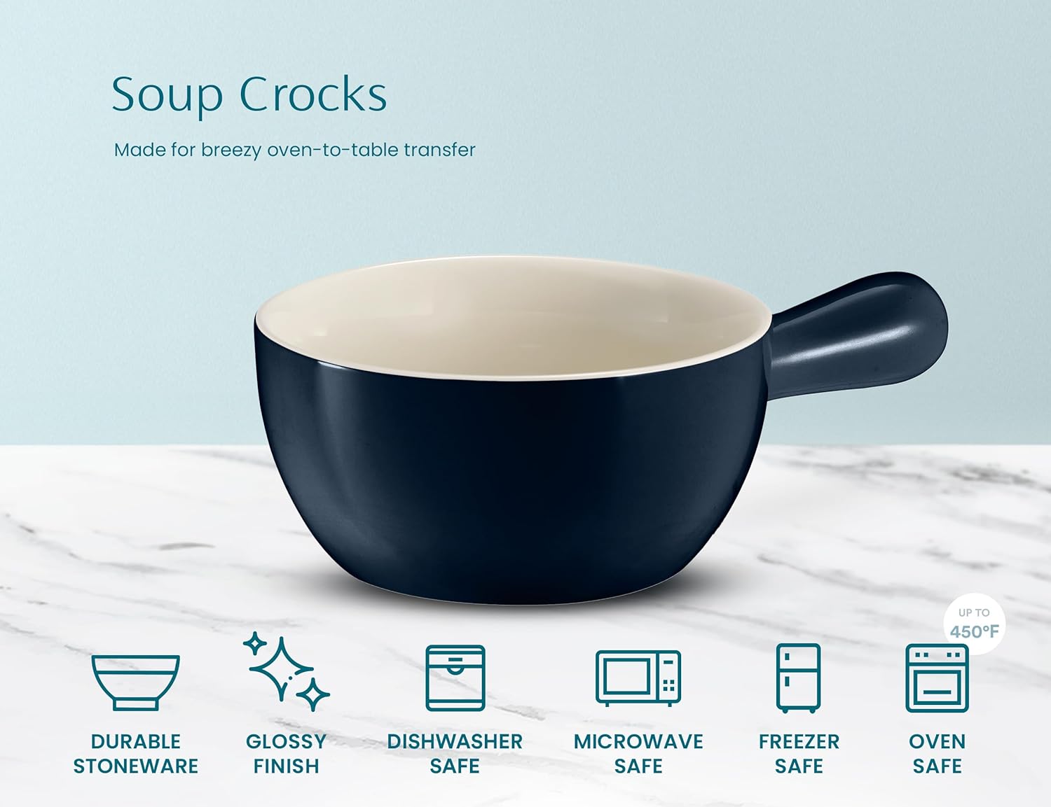French Onion Soup Crocks
