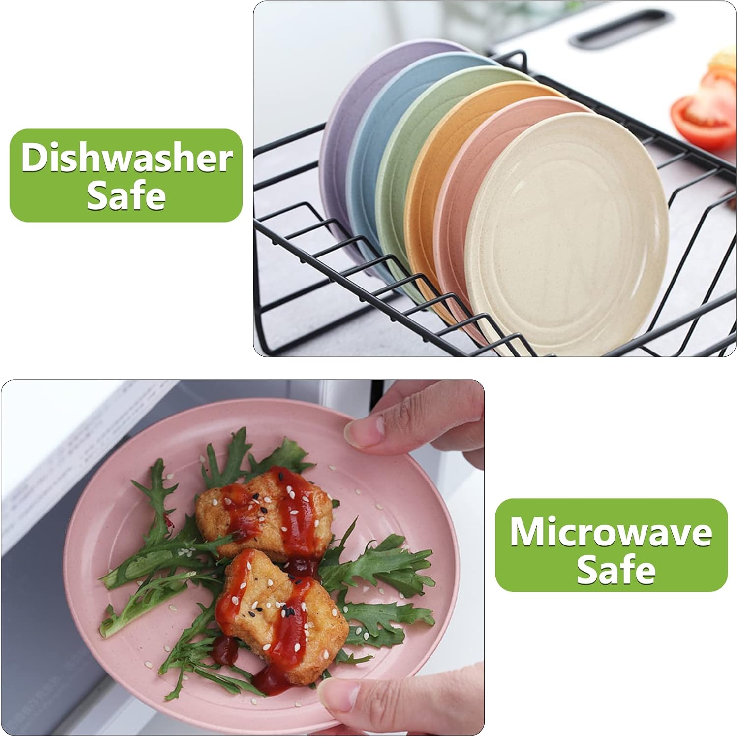 Unbreakable Dinner Plates for Camping