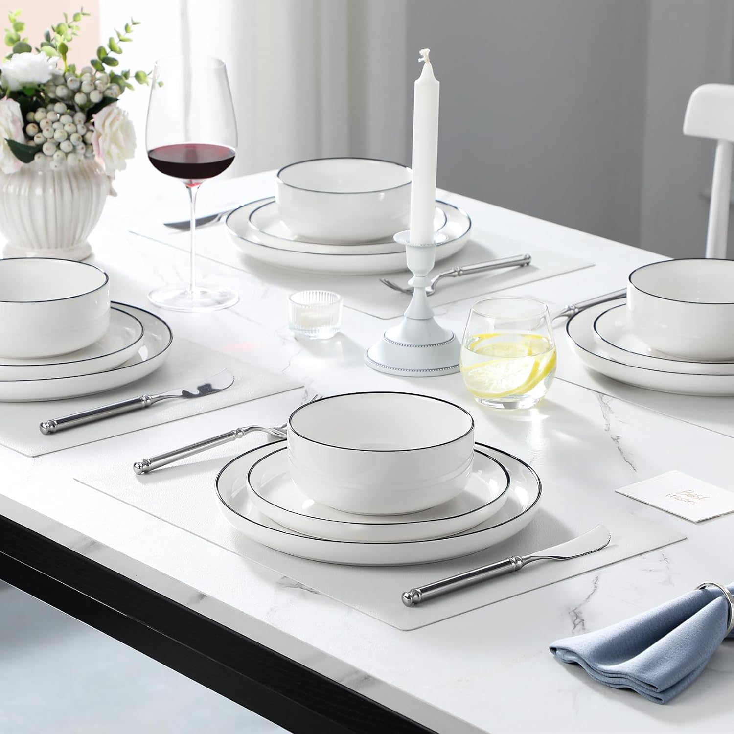 Malacasa 12-Piece Dinnerware Set