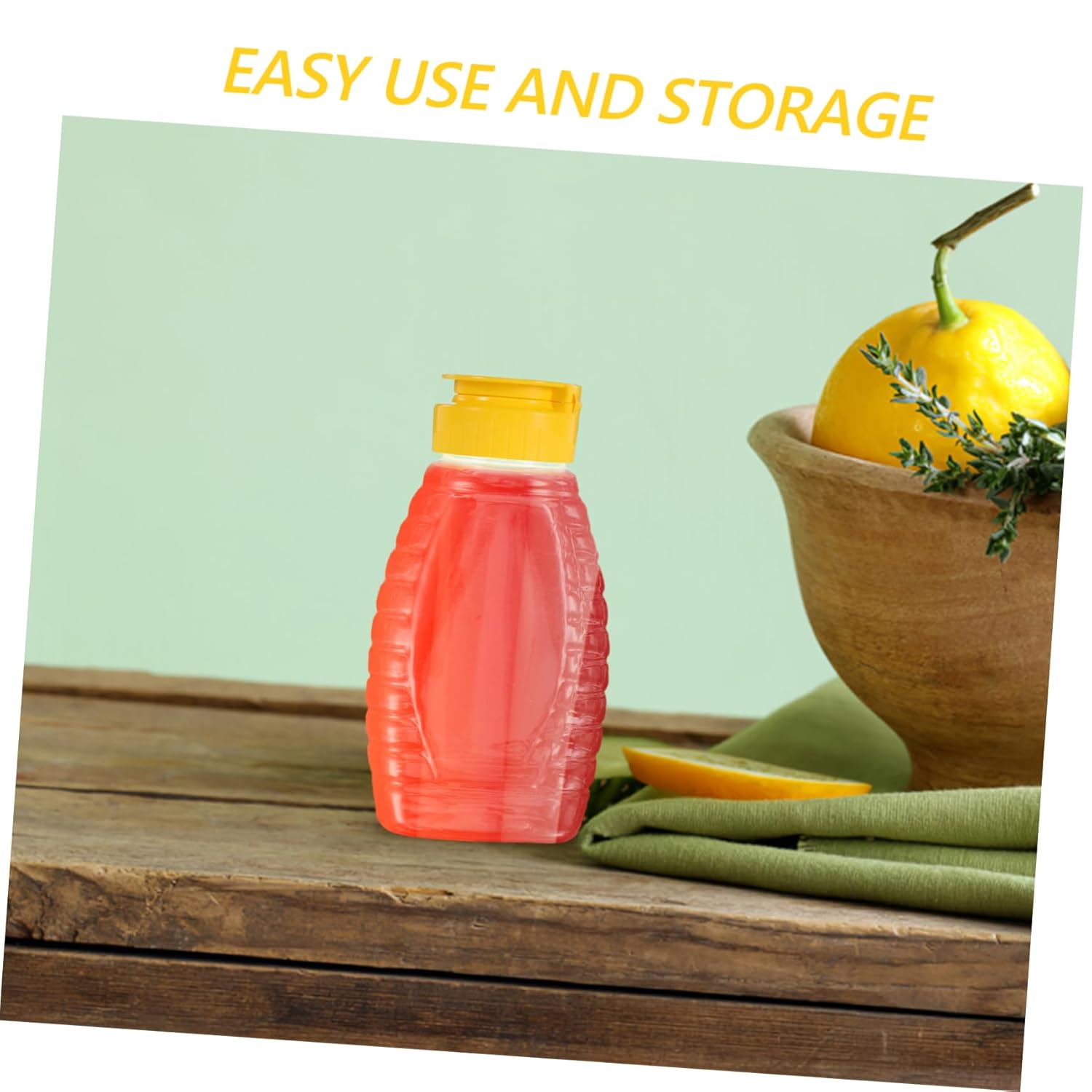 Toddmomy Honey Squeeze Bottle - Multi-Use Kitchen Condiment