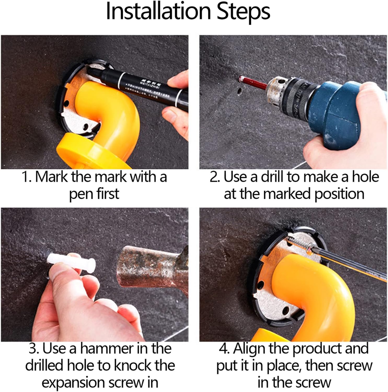 Privacy Grab Rails Versatile Safety Handrail