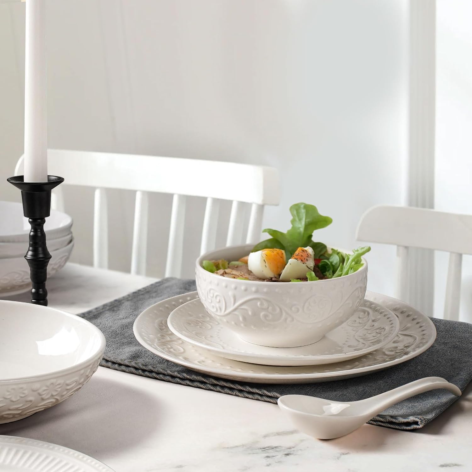 Artena Cereal Bowls 26 OZ Perfect for Breakfast Lunch and Dinner Express