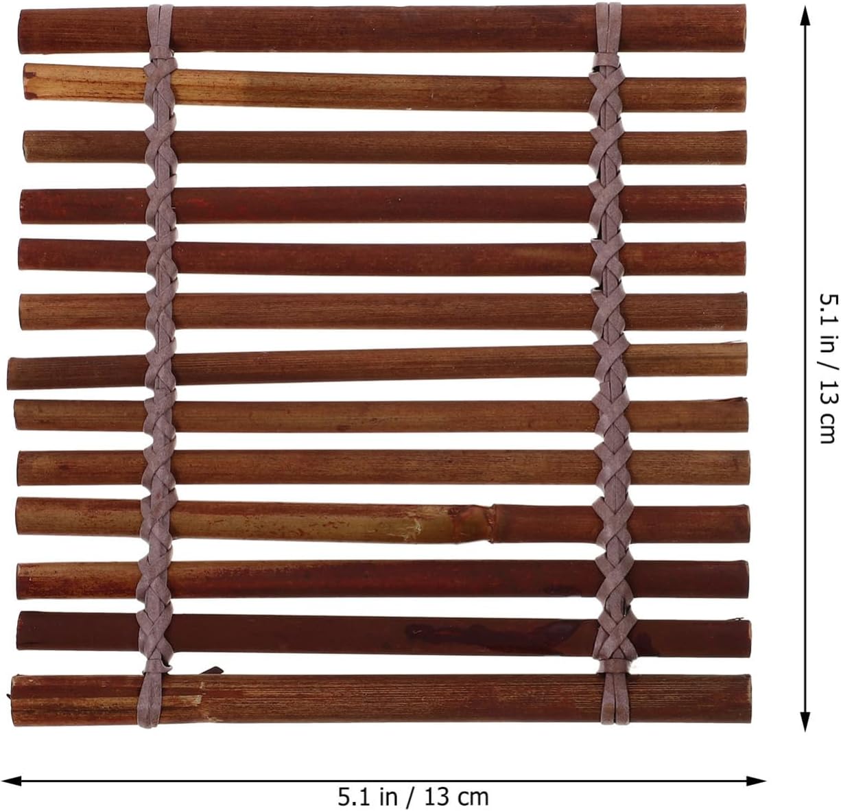 MOLUCKFU Bamboo Sushi Plate Decorations