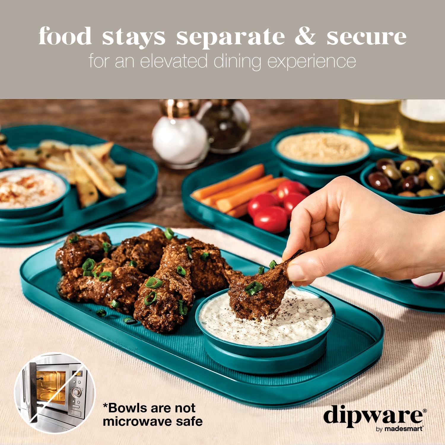 DessertCandy Serving Tray with Multipurpose Bowl
