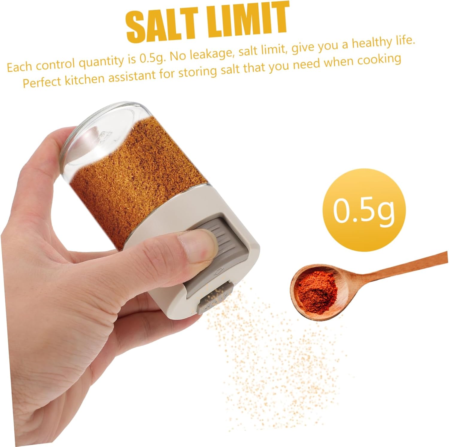 Multi-Purpose Salt Pepper Jar Set
