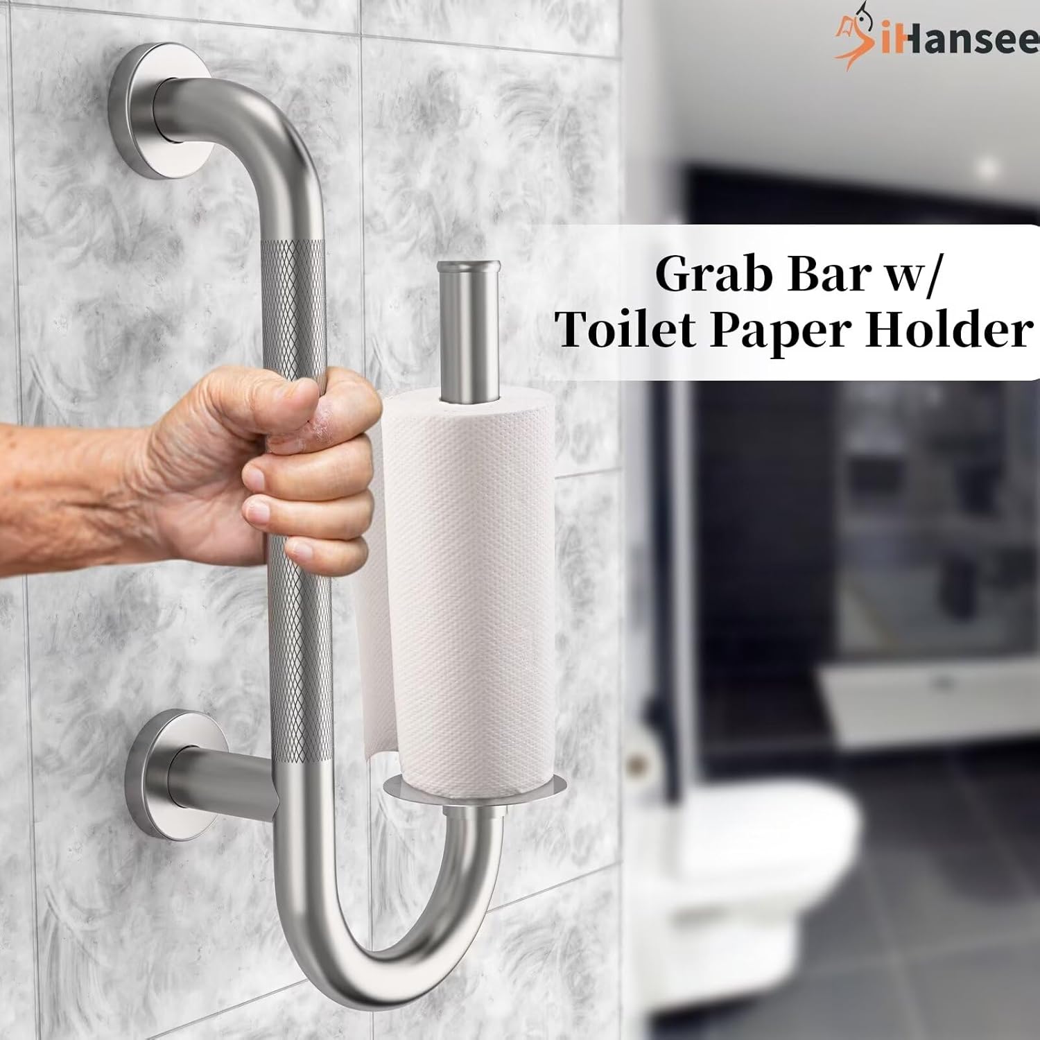 Senior-Friendly Bath Safety Bar