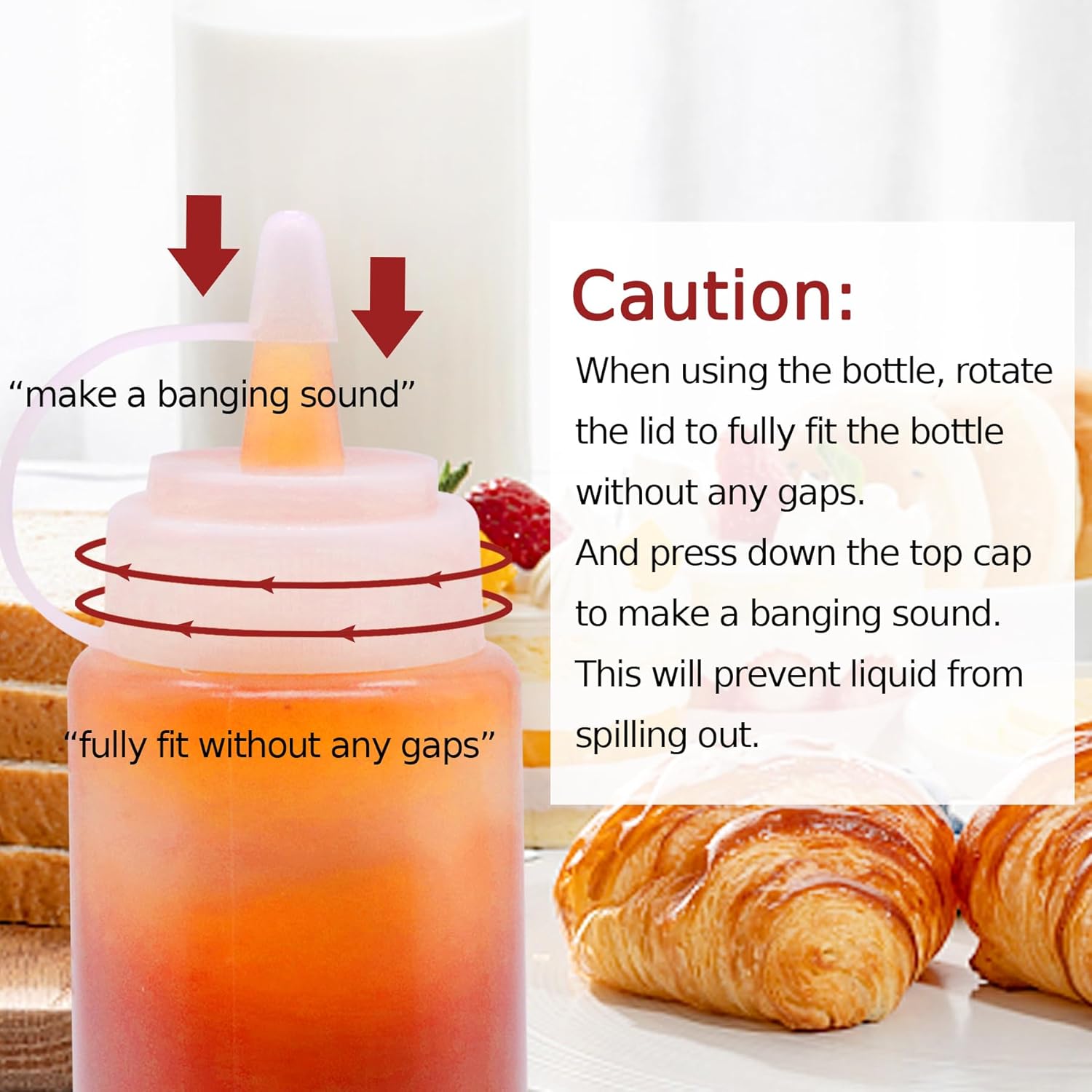 Squeeze Bottle Set for Kitchen Convenience