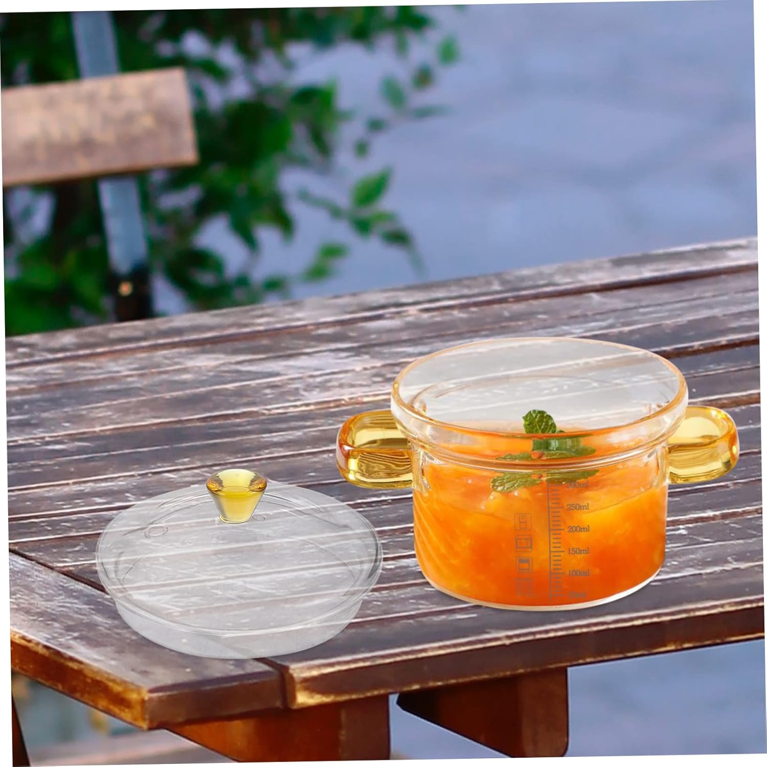 PrettyZoom Glass Steaming Bowl