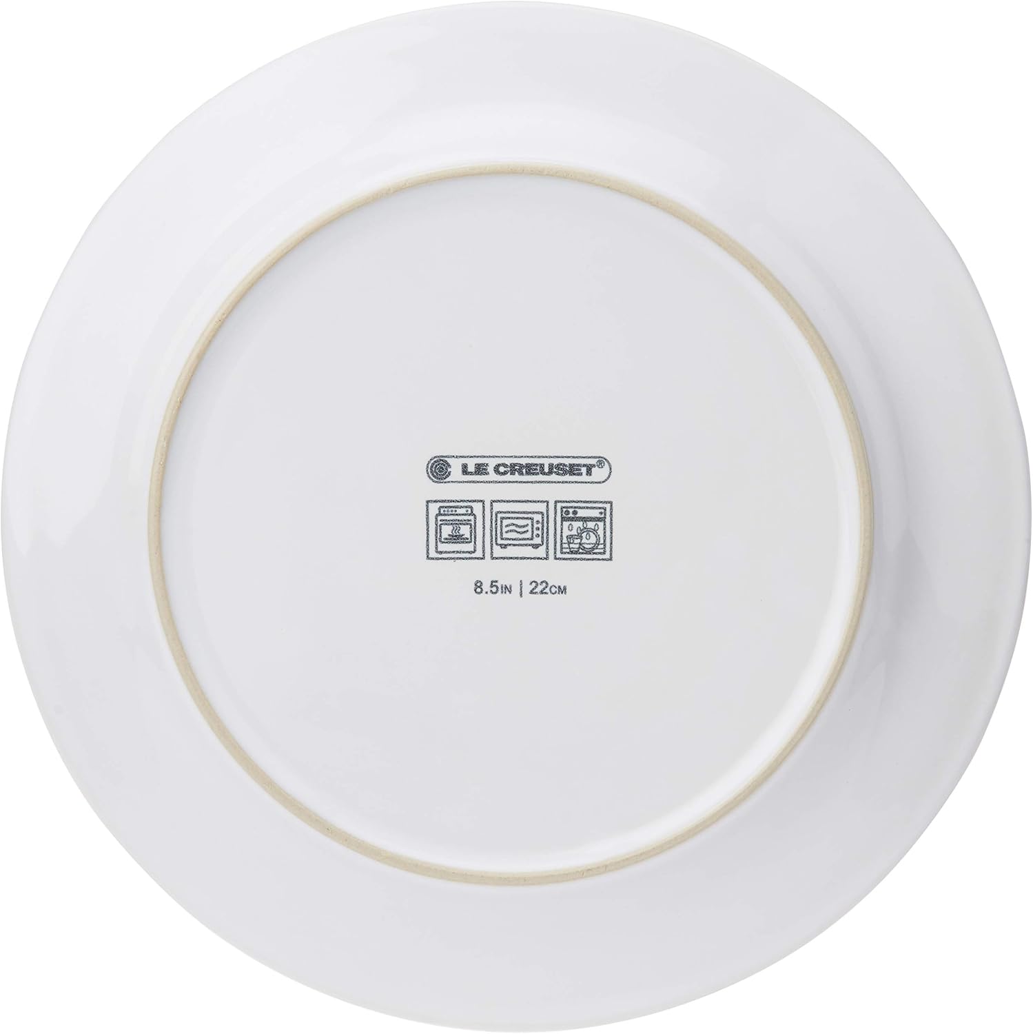Le Creuset Stoneware Set of 4 Salad Plates 85 each White