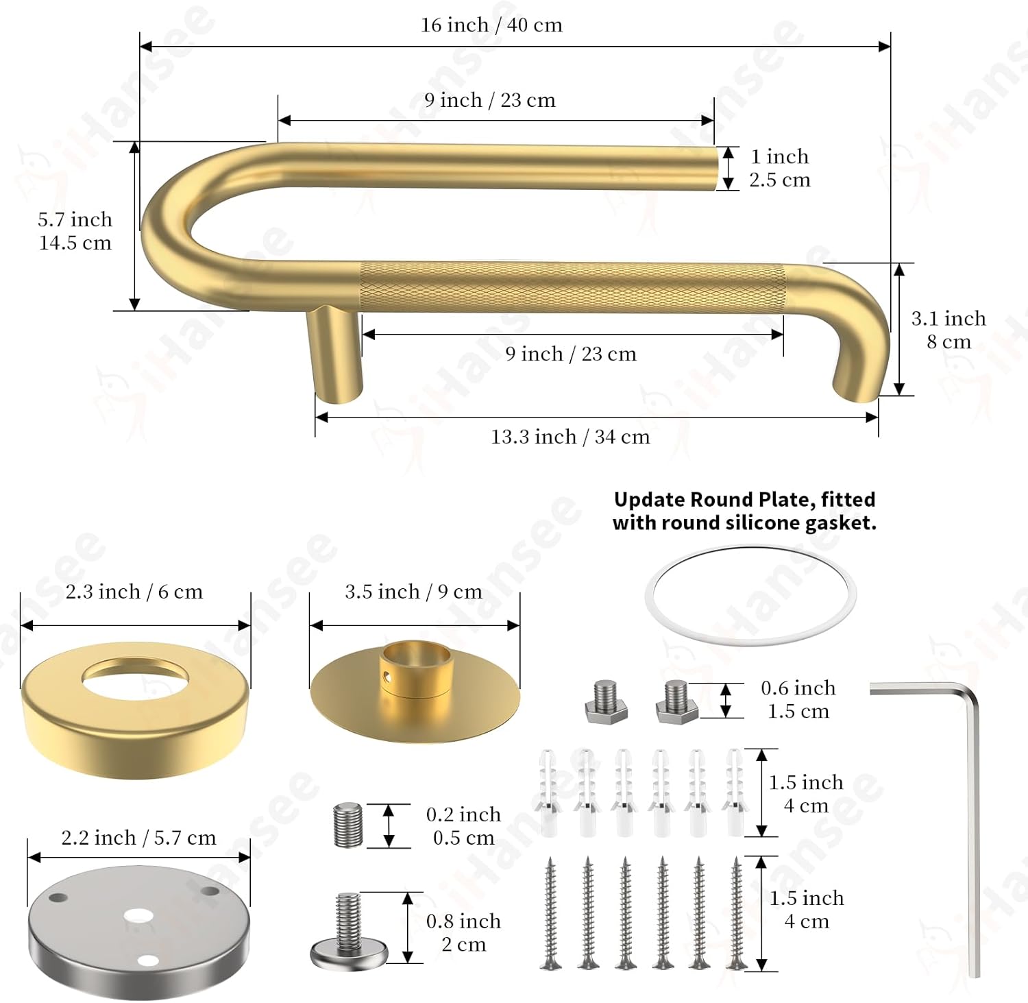 Elderly Safety Must-Have Toilet Grab Bar for Home Bathrooms