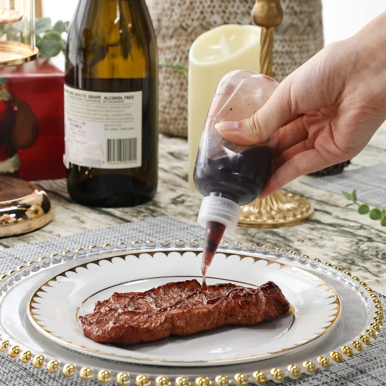 Perfect 16oz Squeeze Bottle Set for Easy Condiment Control