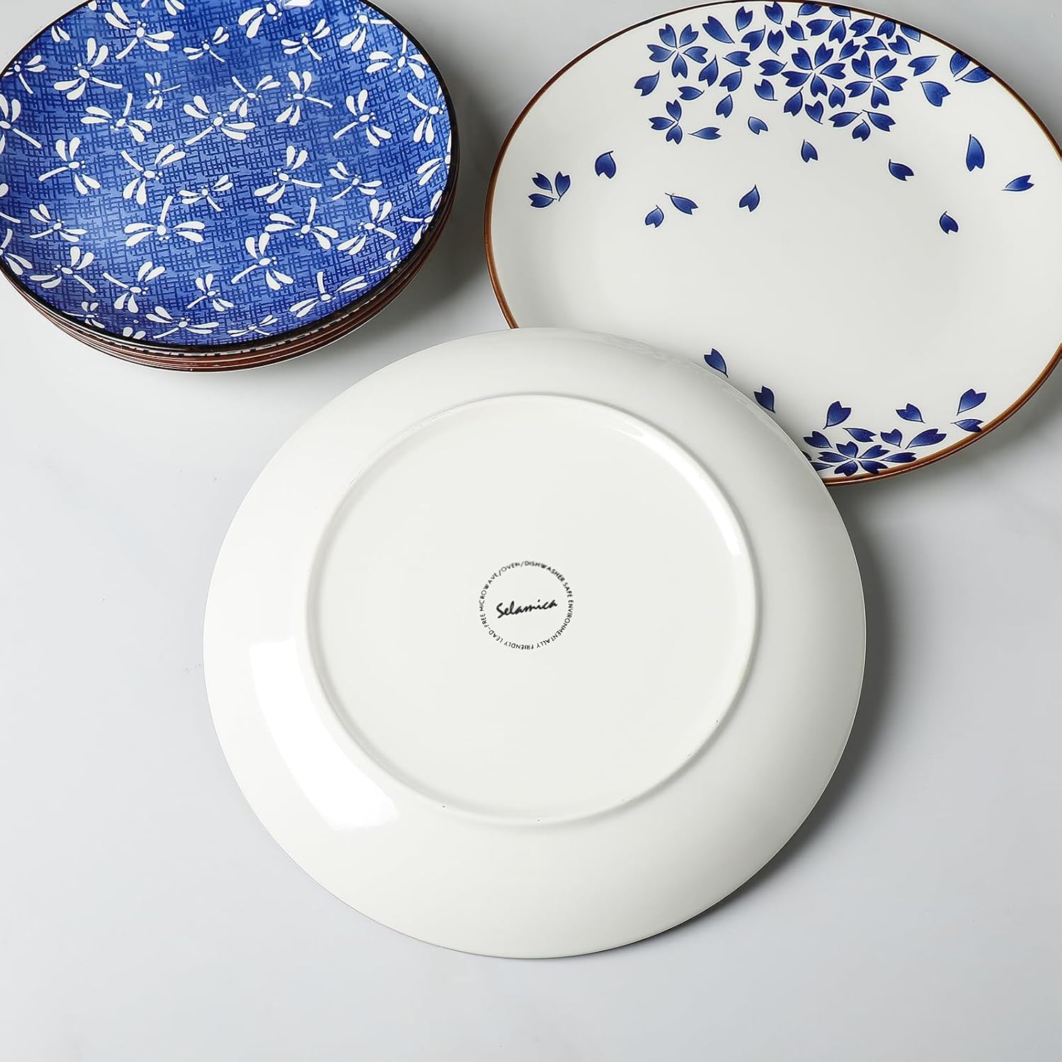 Selamica 10-inch serving plates statements of style