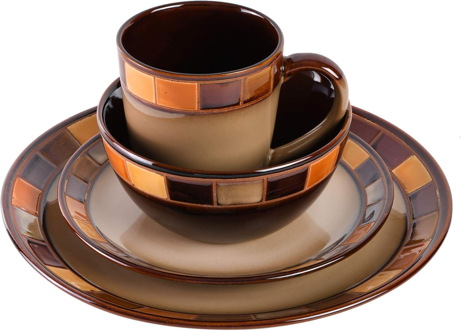 Elegant Spanish-Style Dinnerware Set Durable Unique designed Perfect for Entertaining