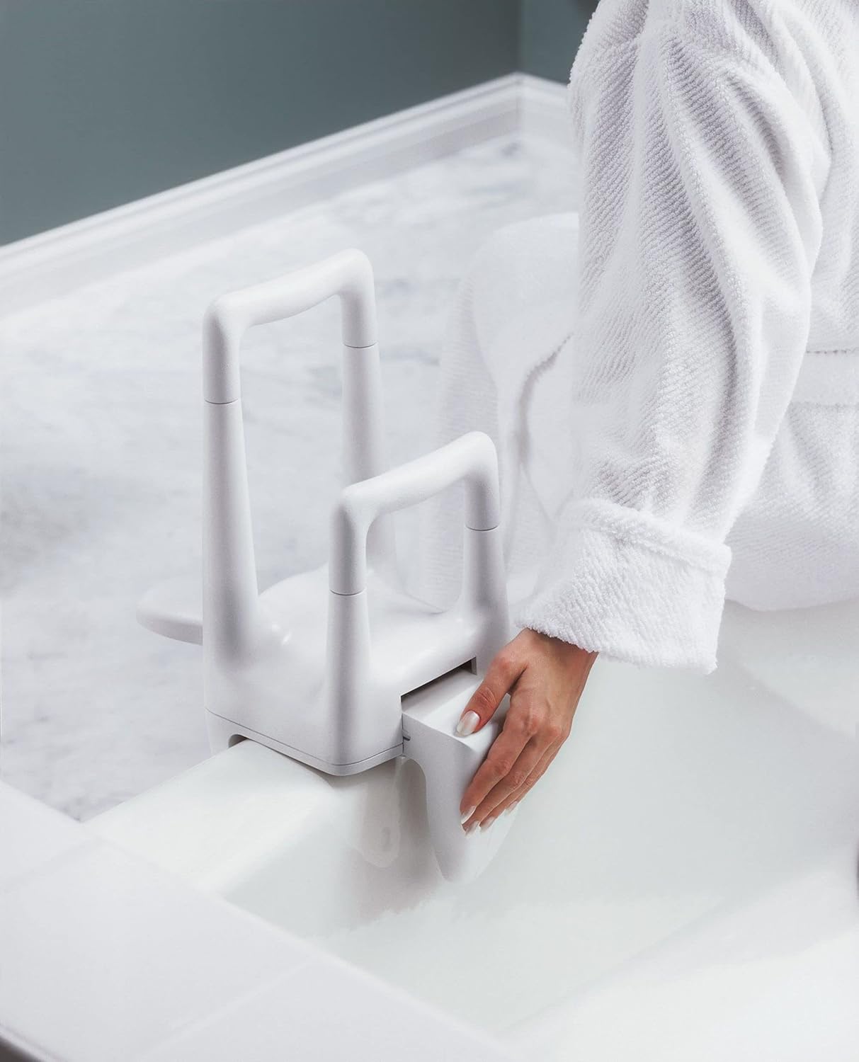 Moen bathtub grab bar - STRONG GRIP COOL WHITE built to last