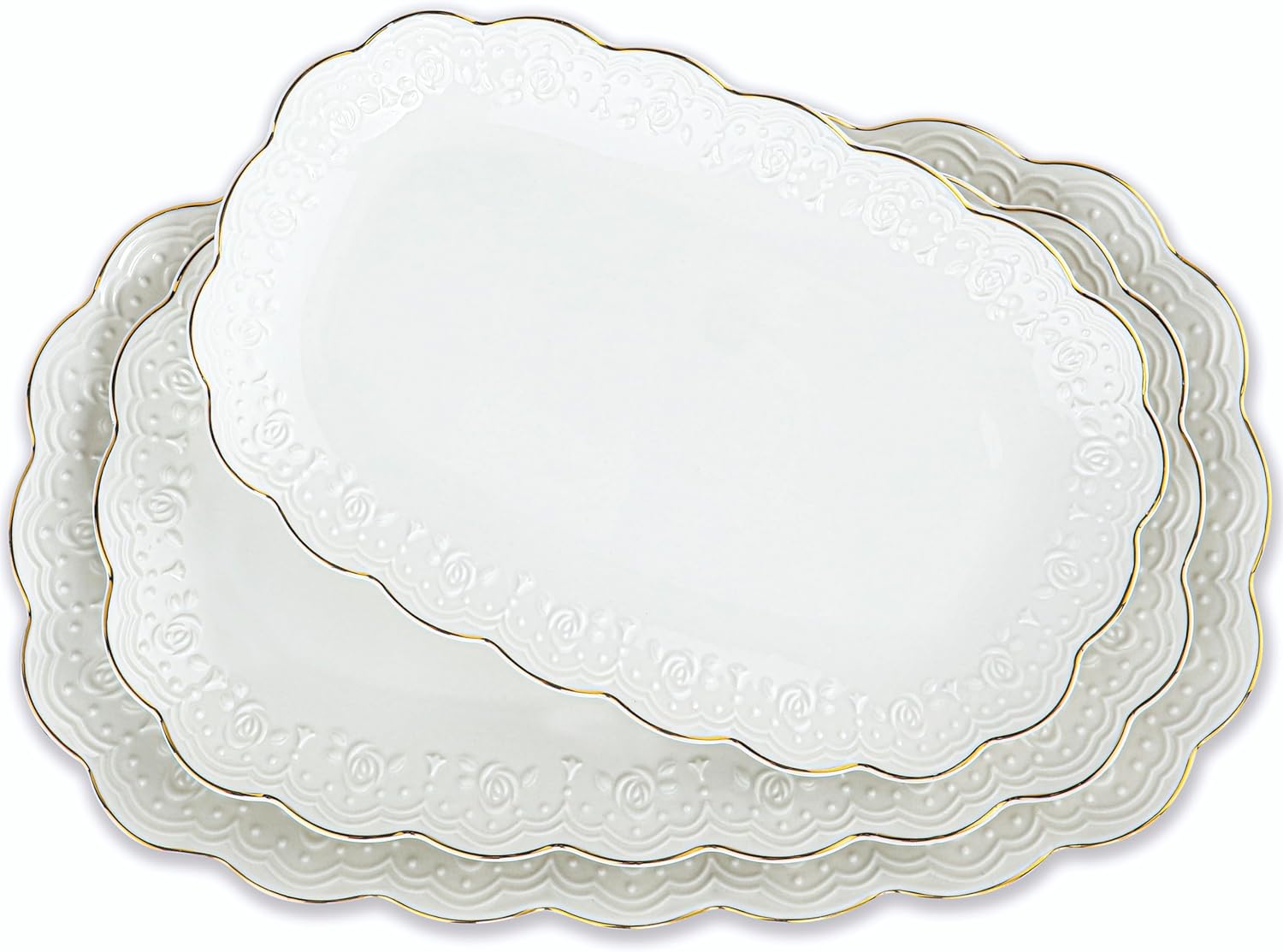 Ceramic Serving Platters Set