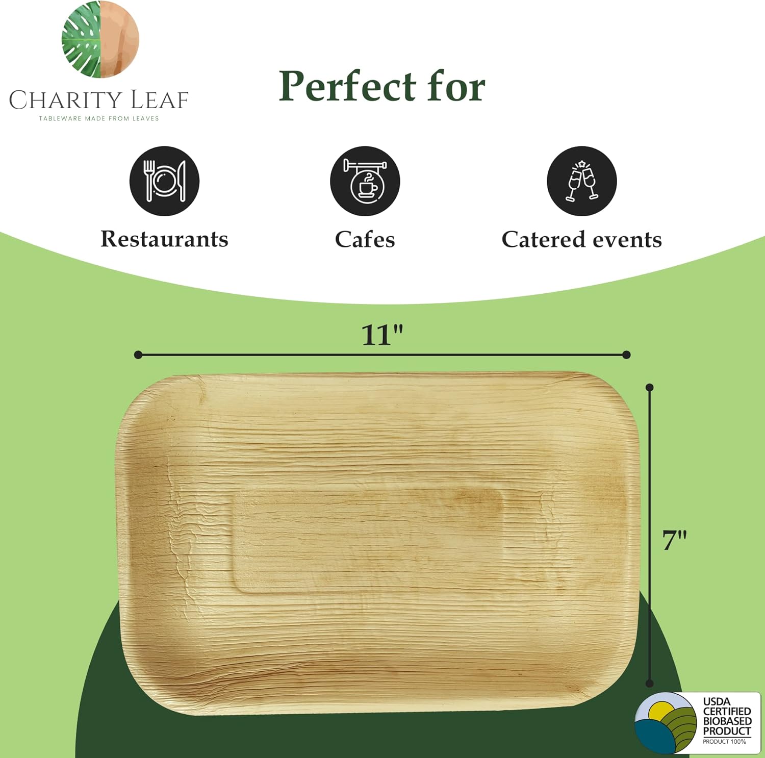 Eco-Friendly Bamboo Trays for Weddings Events
