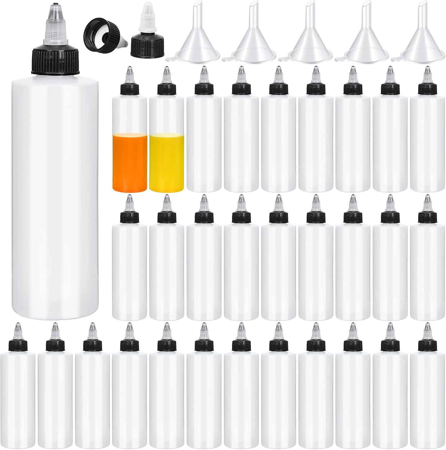 50-Pack Squeeze Bottles