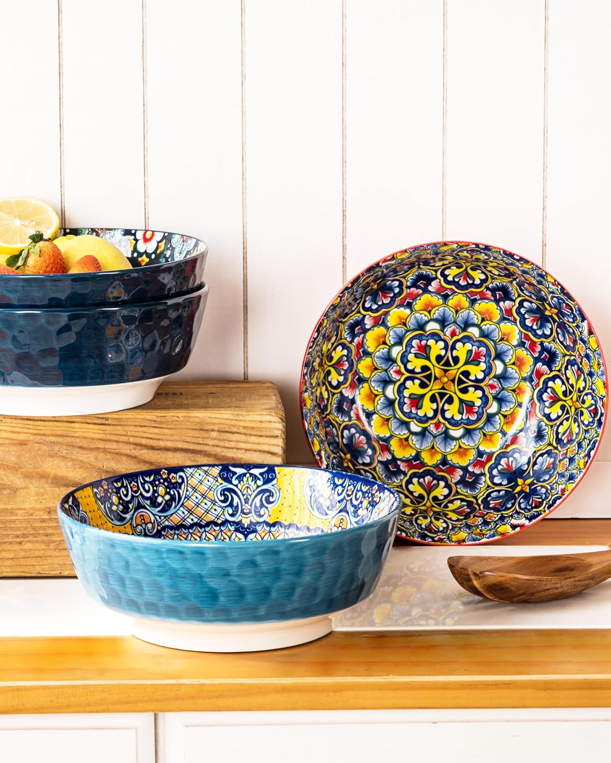 Vibrant Design Salad Bowl Sets
